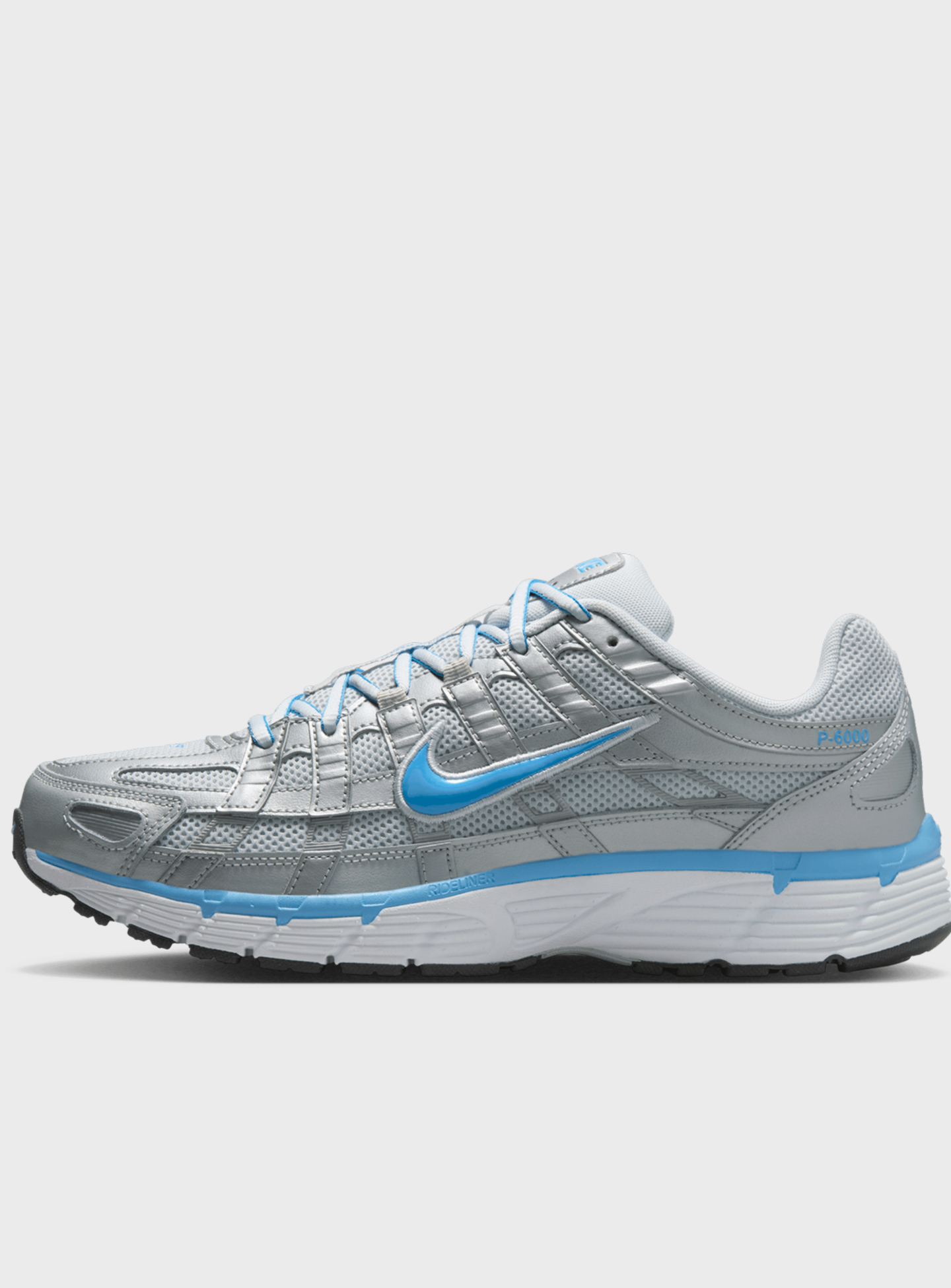 Nike, P-6000, silver, Image 1 of 8