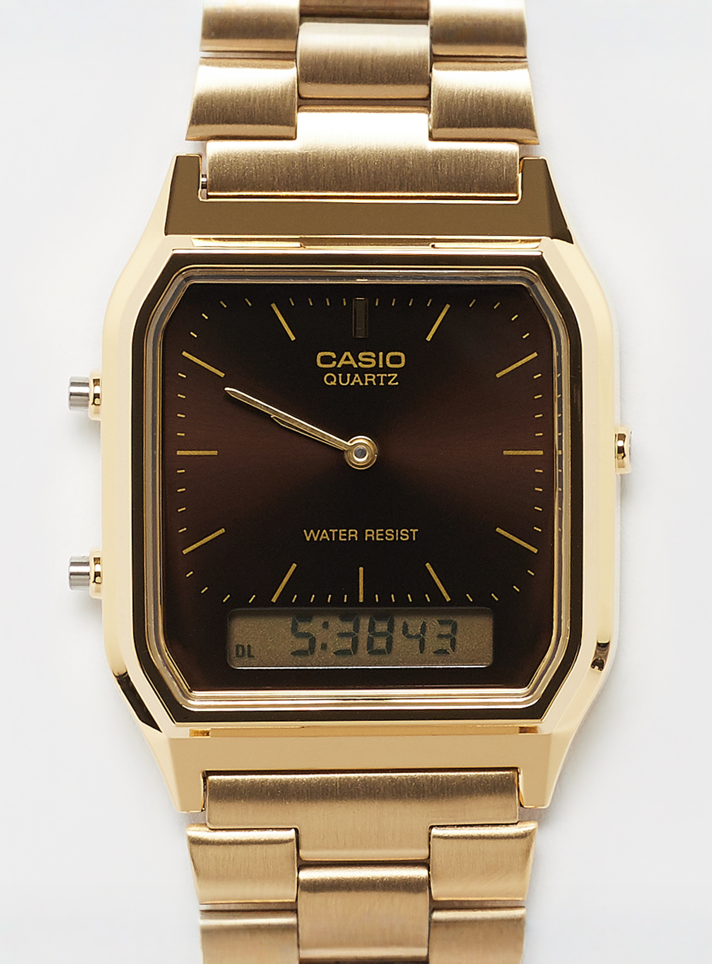 CASIO, AQ-230GA-5AMQYES, gold, Image 1 of 2