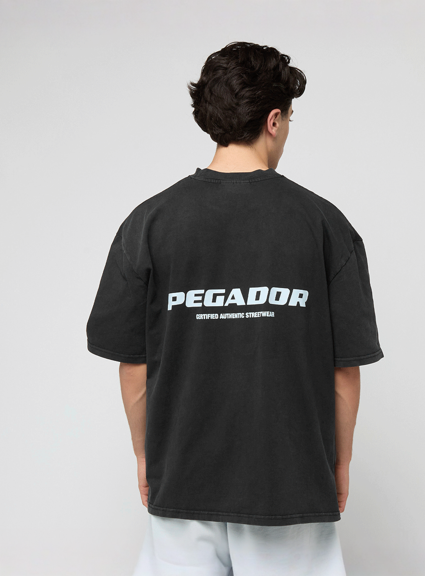 Pegador, Zenor Oversized Tee, black, Image 1 of 5