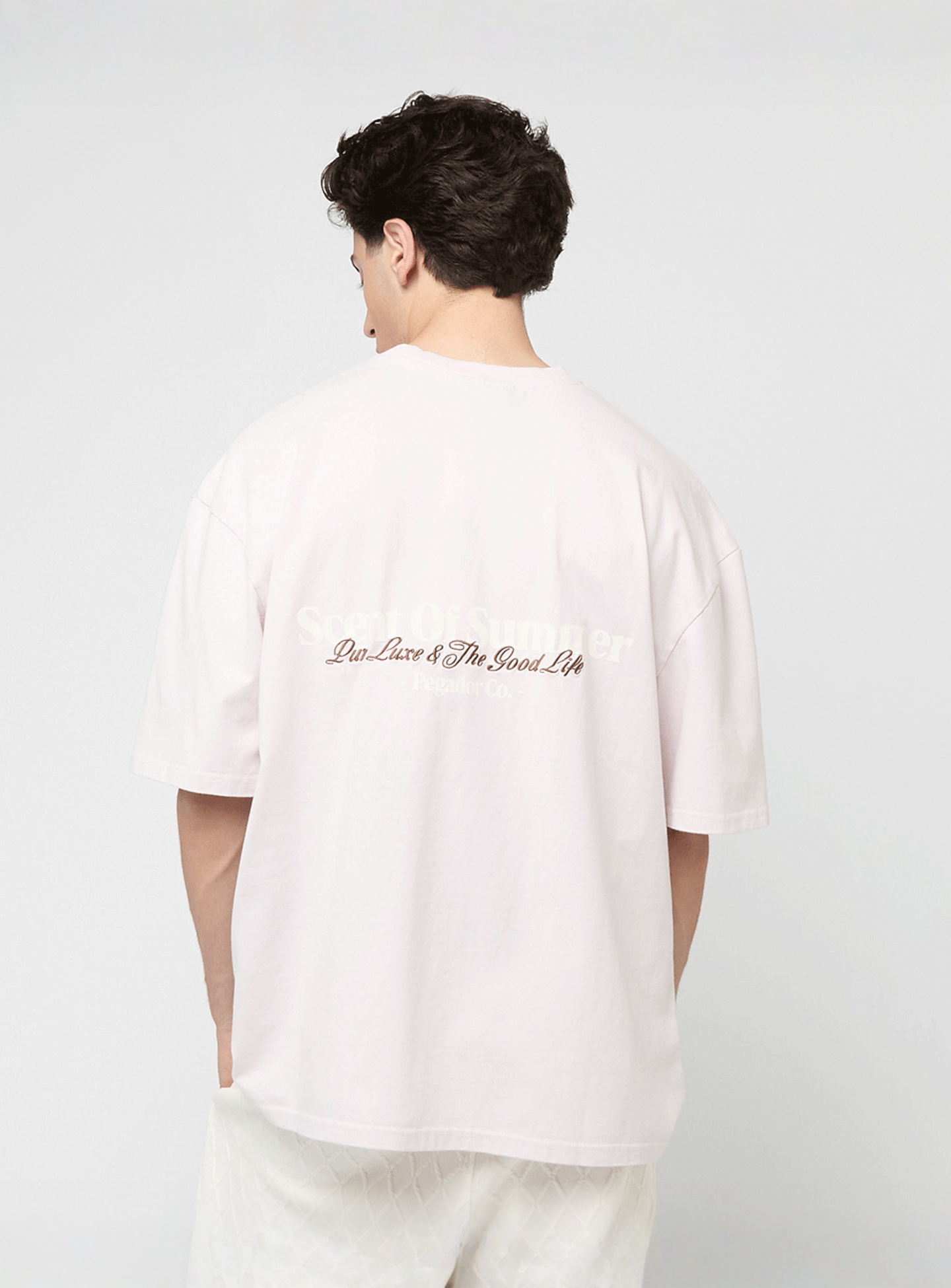 Pegador, Sequia Oversized Tee, light pink, Image 1 of 5