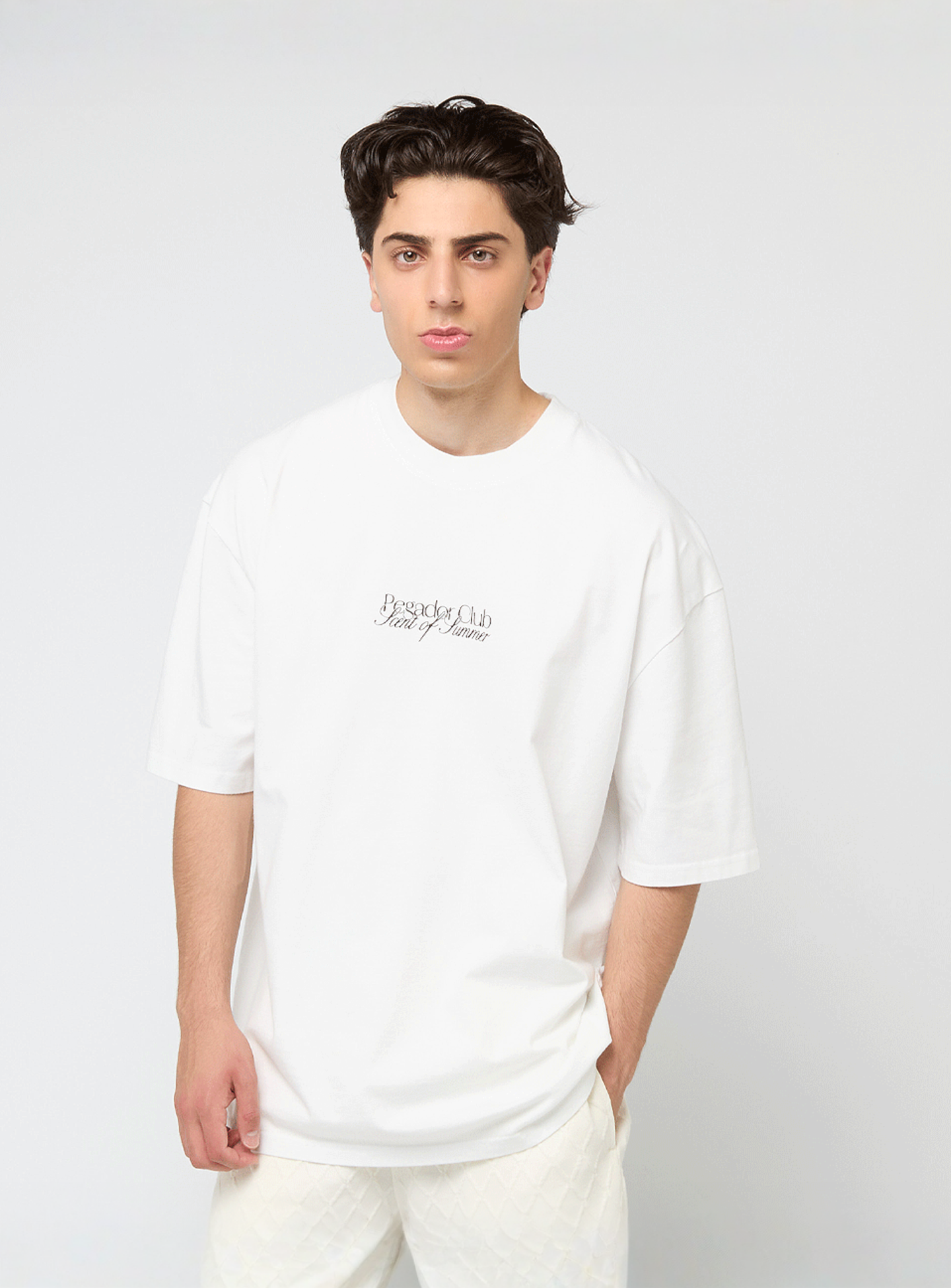 Pegador, Ramon Oversized Tee, white, Image 2 of 5