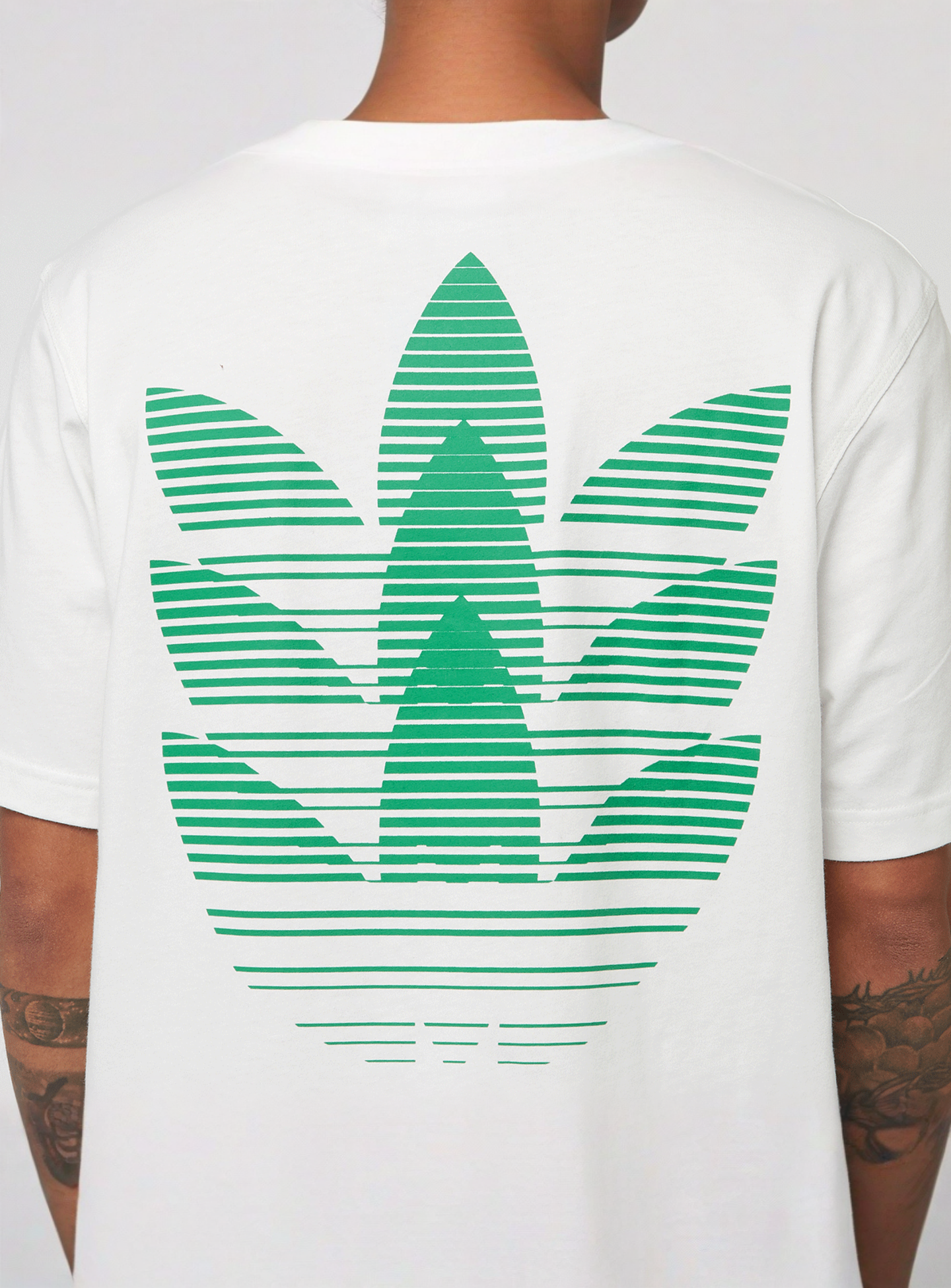 adidas Originals, Trefoil Backprint T-Shirt, white, Image 4 of 5