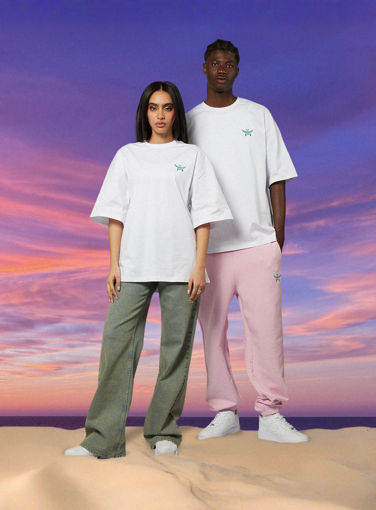 MCM x SNIPES, Miami T-Shirt, white, Image 7 of 7