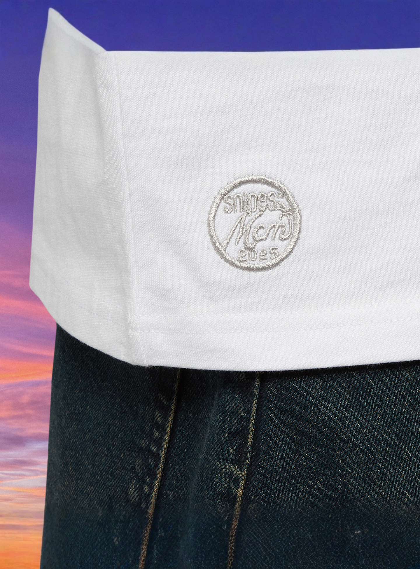 MCM x SNIPES, Palm T-Shirt, white, Image 6 of 7
