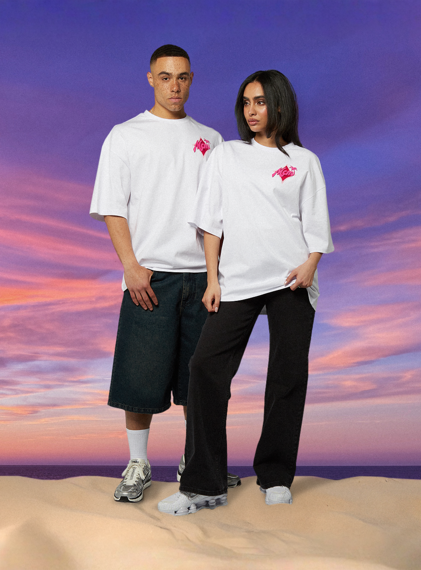 MCM x SNIPES, Palm T-Shirt, white, Image 7 of 7