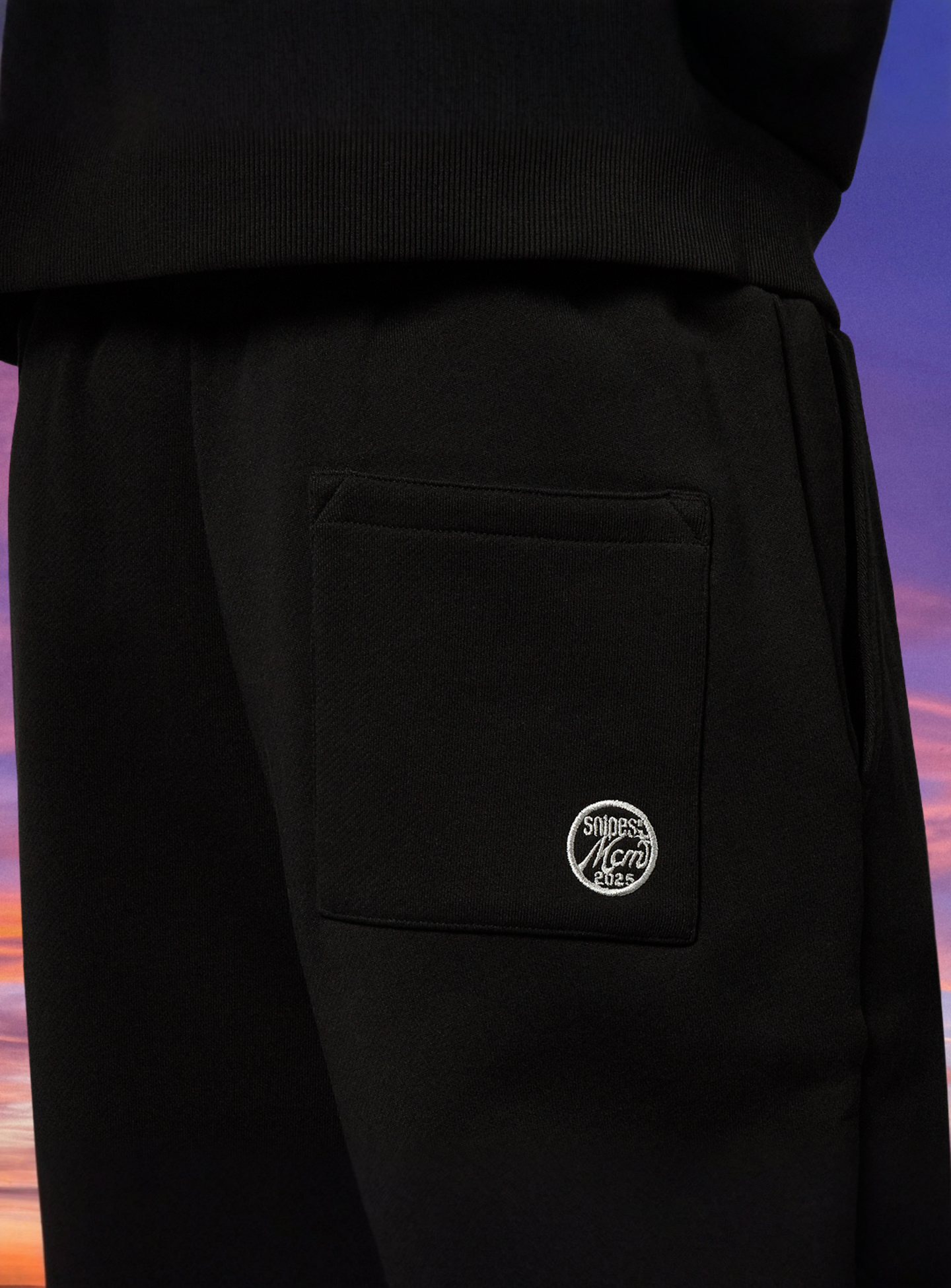 MCM x SNIPES, Miami Jogger, black, Image 4 of 5
