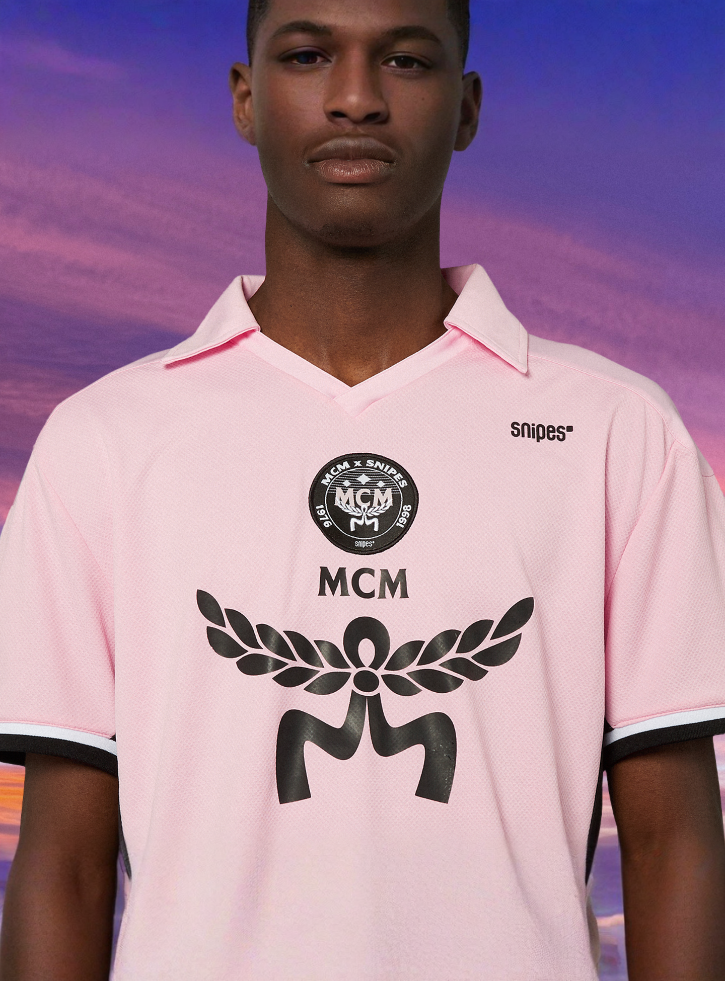 MCM x SNIPES, Soccer Trikot, light pink, Image 4 of 9