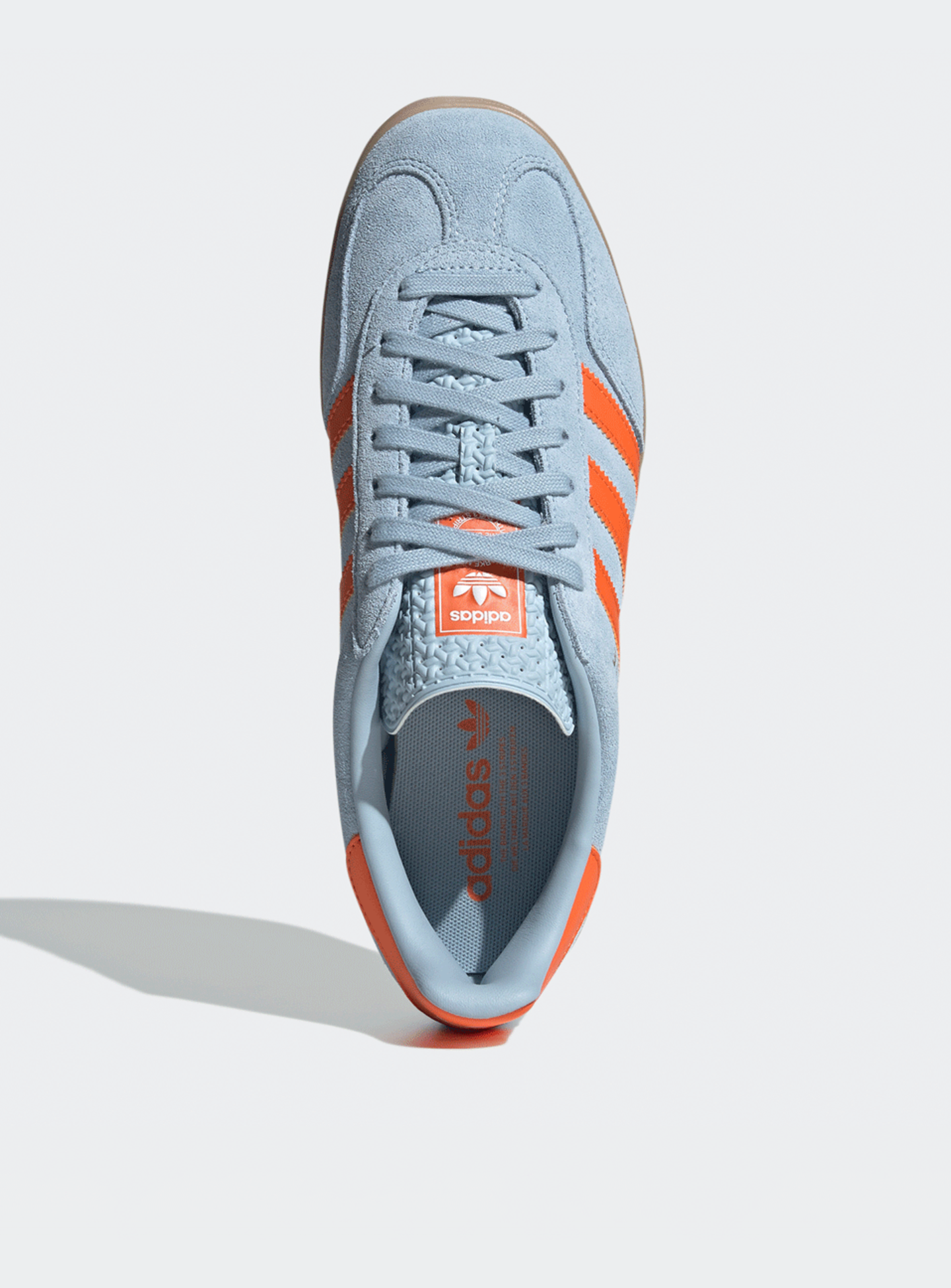 adidas Originals, Gazelle Indoor Sneaker, blue, Image 6 of 8