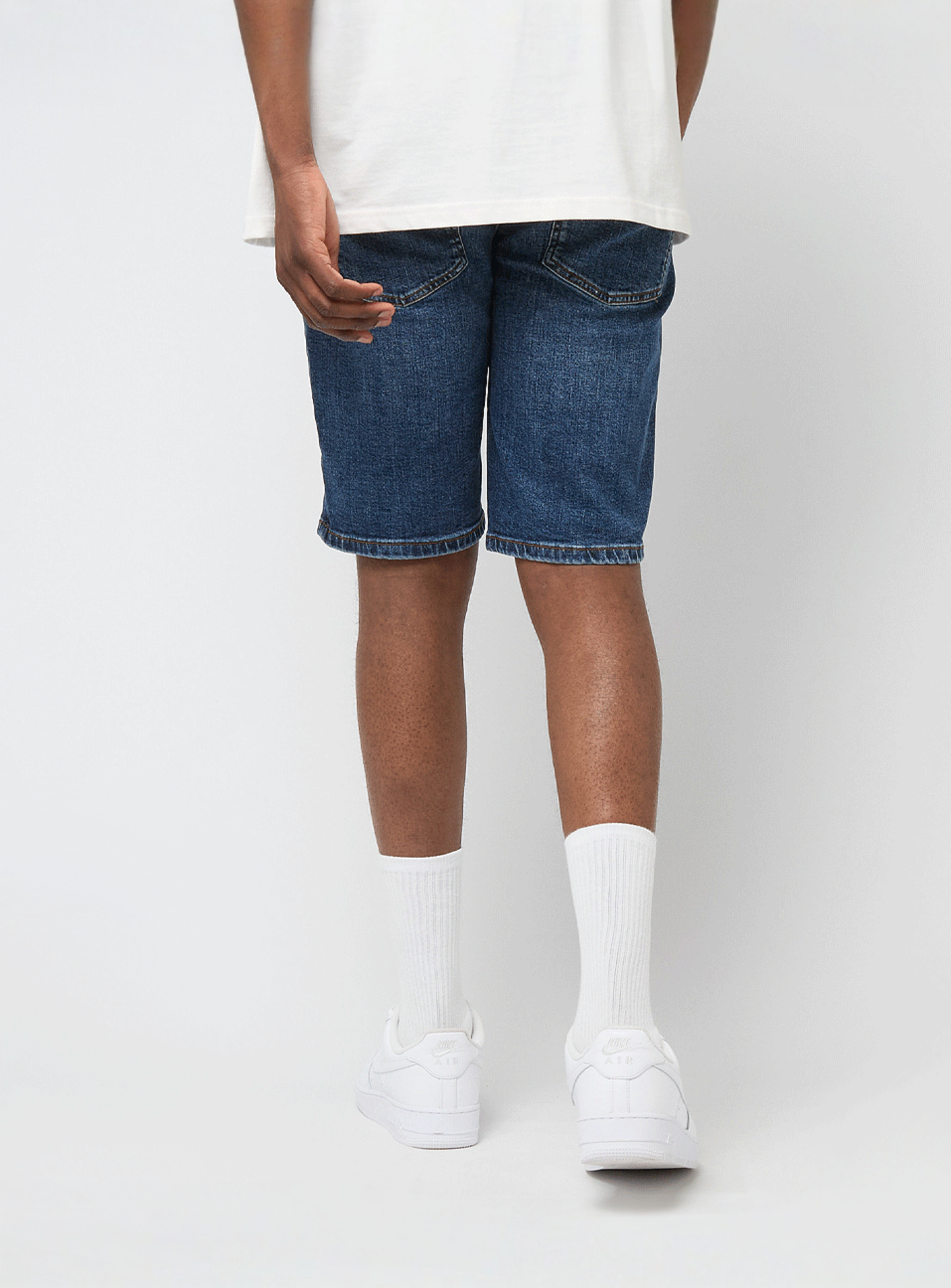 2Y STUDIOS, Leonardo Ripped Slim Fit Shorts, blue, Image 2 of 5