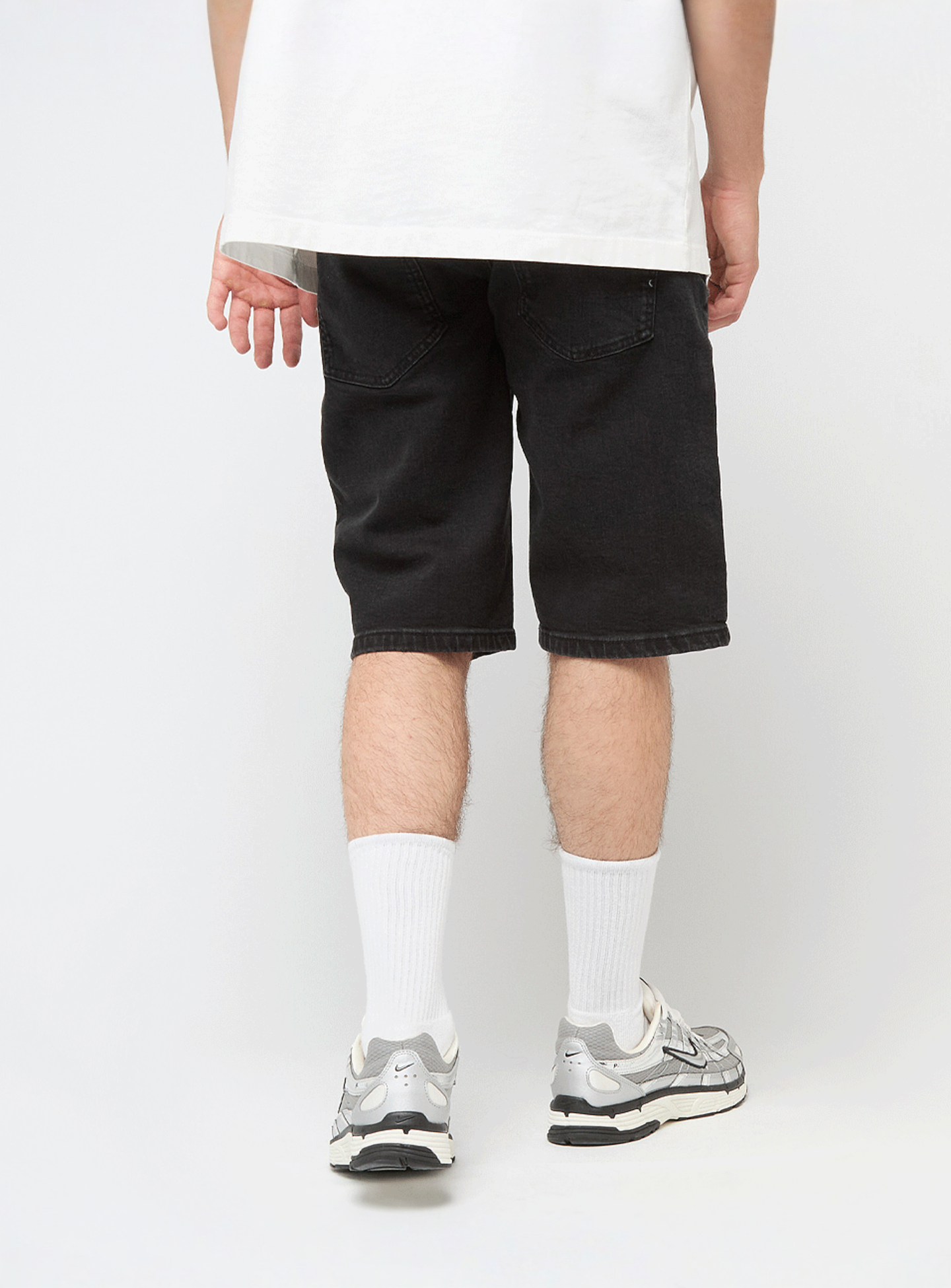 2Y STUDIOS, Leonardo Ripped Slim Fit Shorts, black, Image 2 of 5