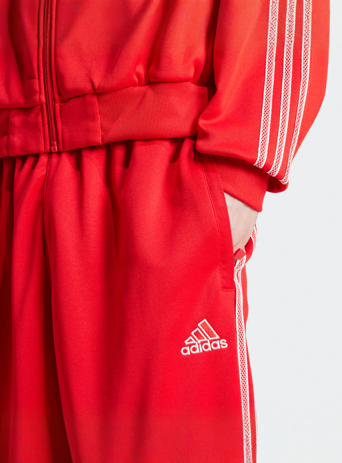 adidas Originals, 3-Streifen Track Pants, red, Image 3 of 5