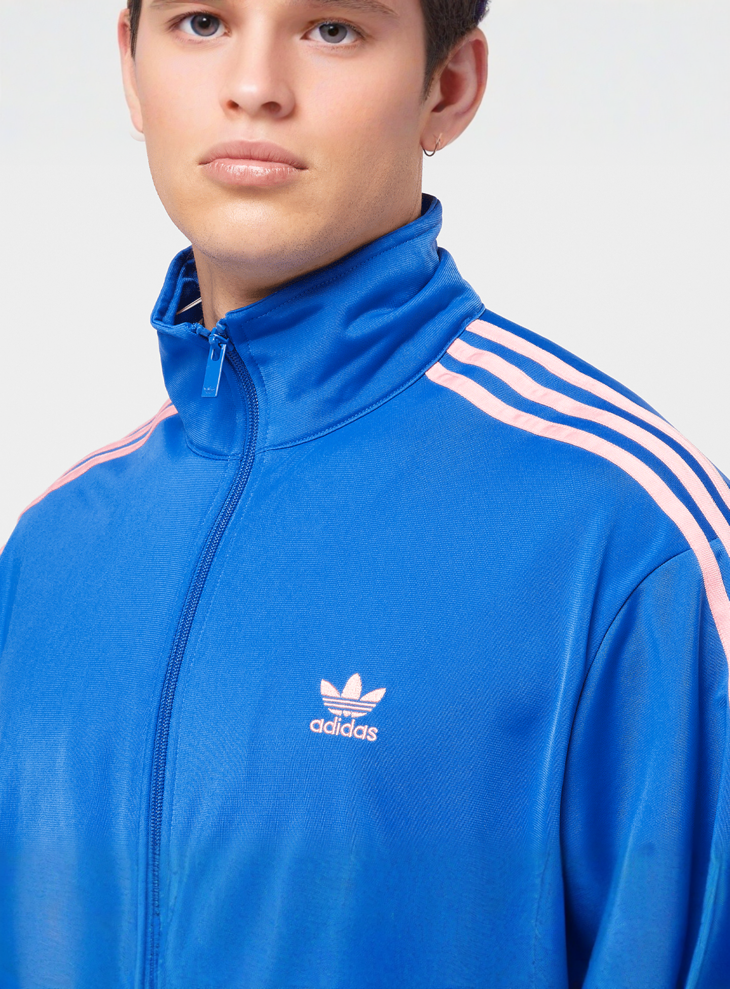 adidas Originals, adicolor Firebird Track Jacket, blue, Image 3 of 6