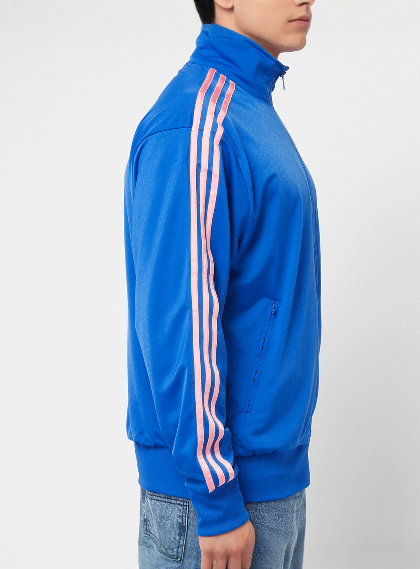 adidas Originals, adicolor Firebird Track Jacket, blue, Image 5 of 6