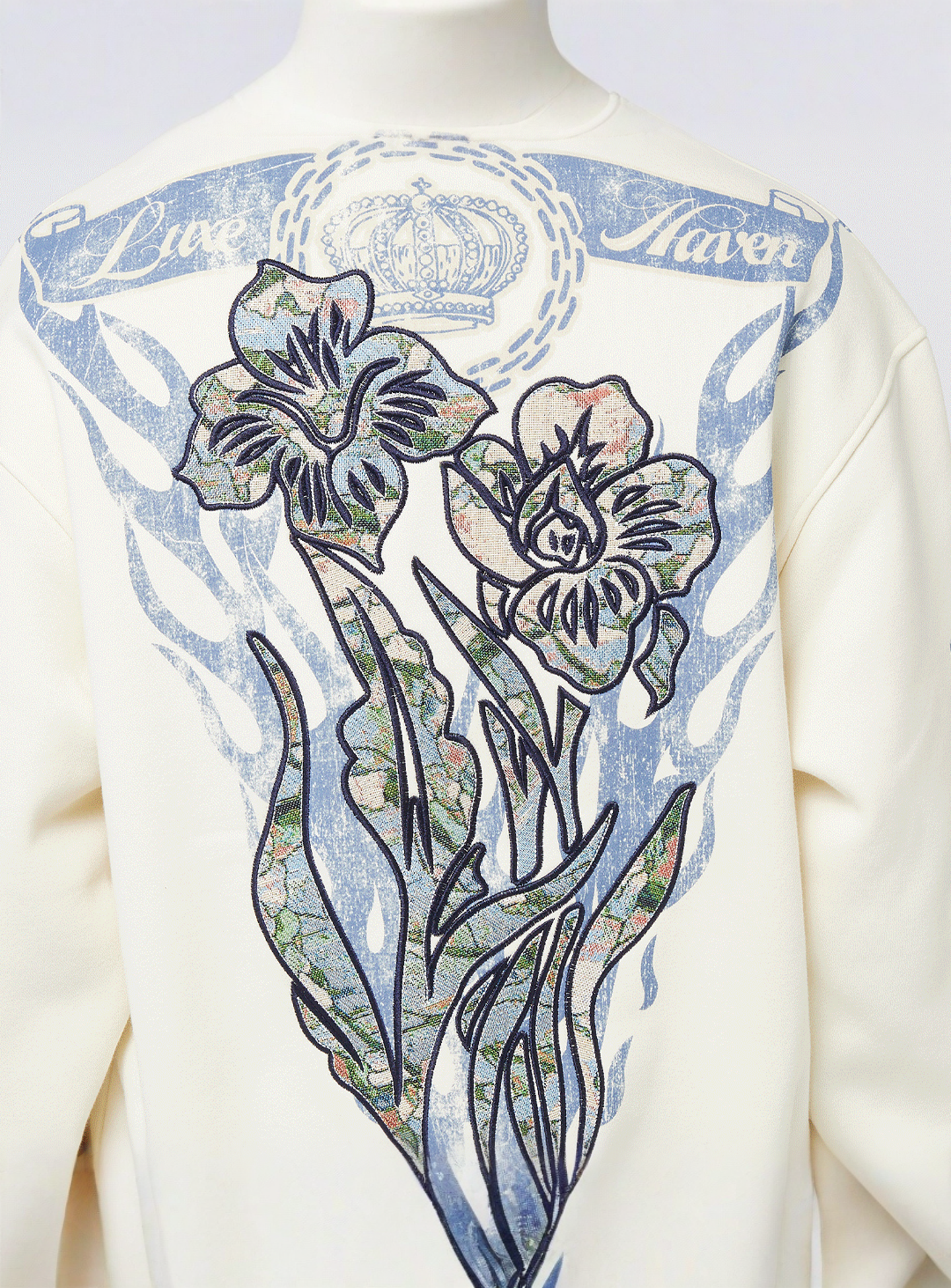 Smoke Rise, Oversize Fashion Hoodie, beige, Image 6 of 7