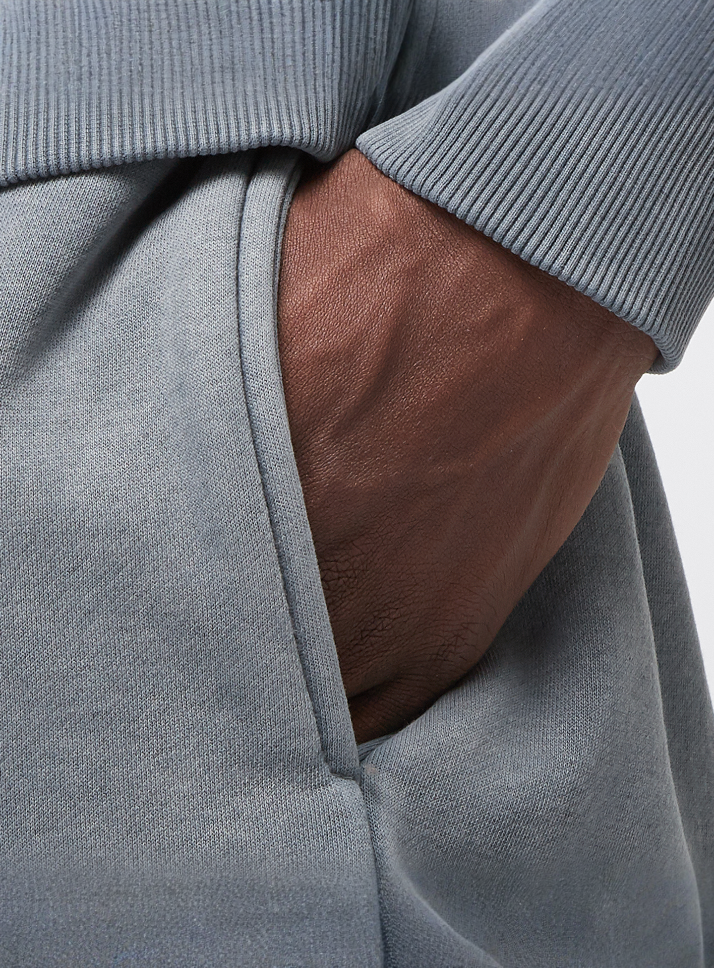 DropSize, Oversize Metal Patch Jogger, grey, Image 3 of 5