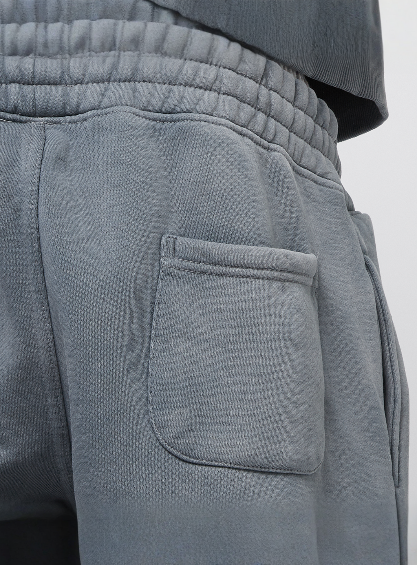 DropSize, Oversize Metal Patch Jogger, grey, Image 4 of 5