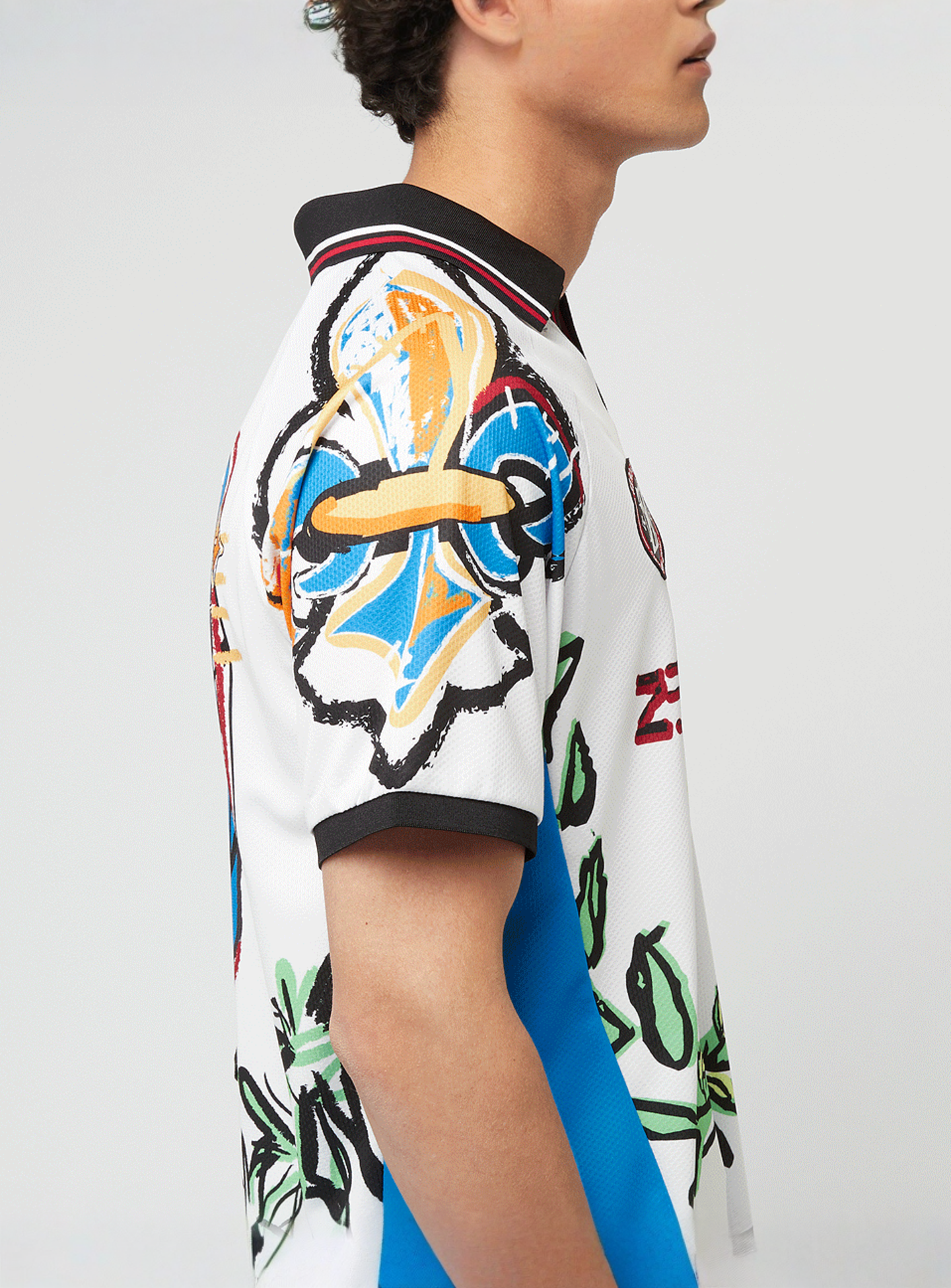 zəяo si:x nœf, Royal Resort Trikot, white, Image 6 of 8