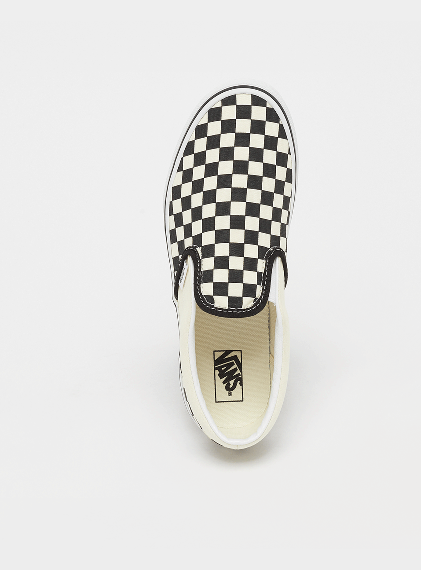 Vans, Slip On Checkerboard (GS), black, Image 5 of 7