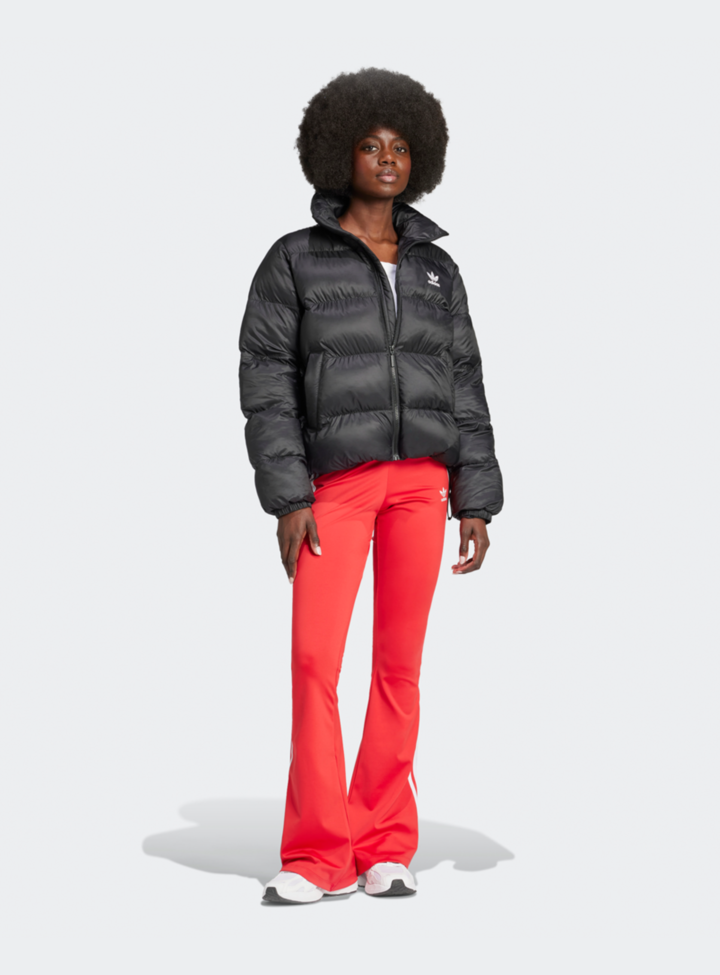 adidas Originals, adicolor Short Puffer Jacket, black, Image 5 of 5