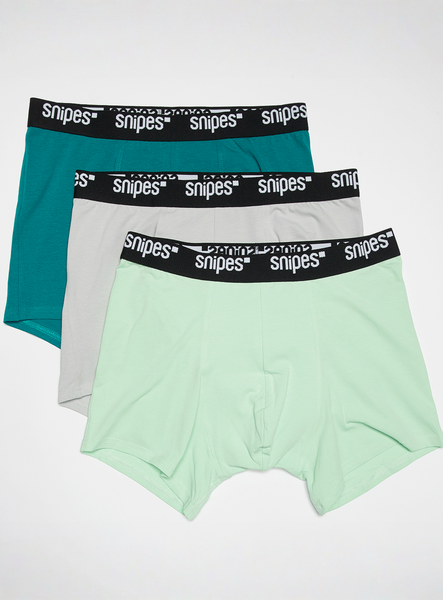 SNIPES, 3 PACK - Black Tape  Briefs Boxershorts, multi-colour, Image 1 of 2