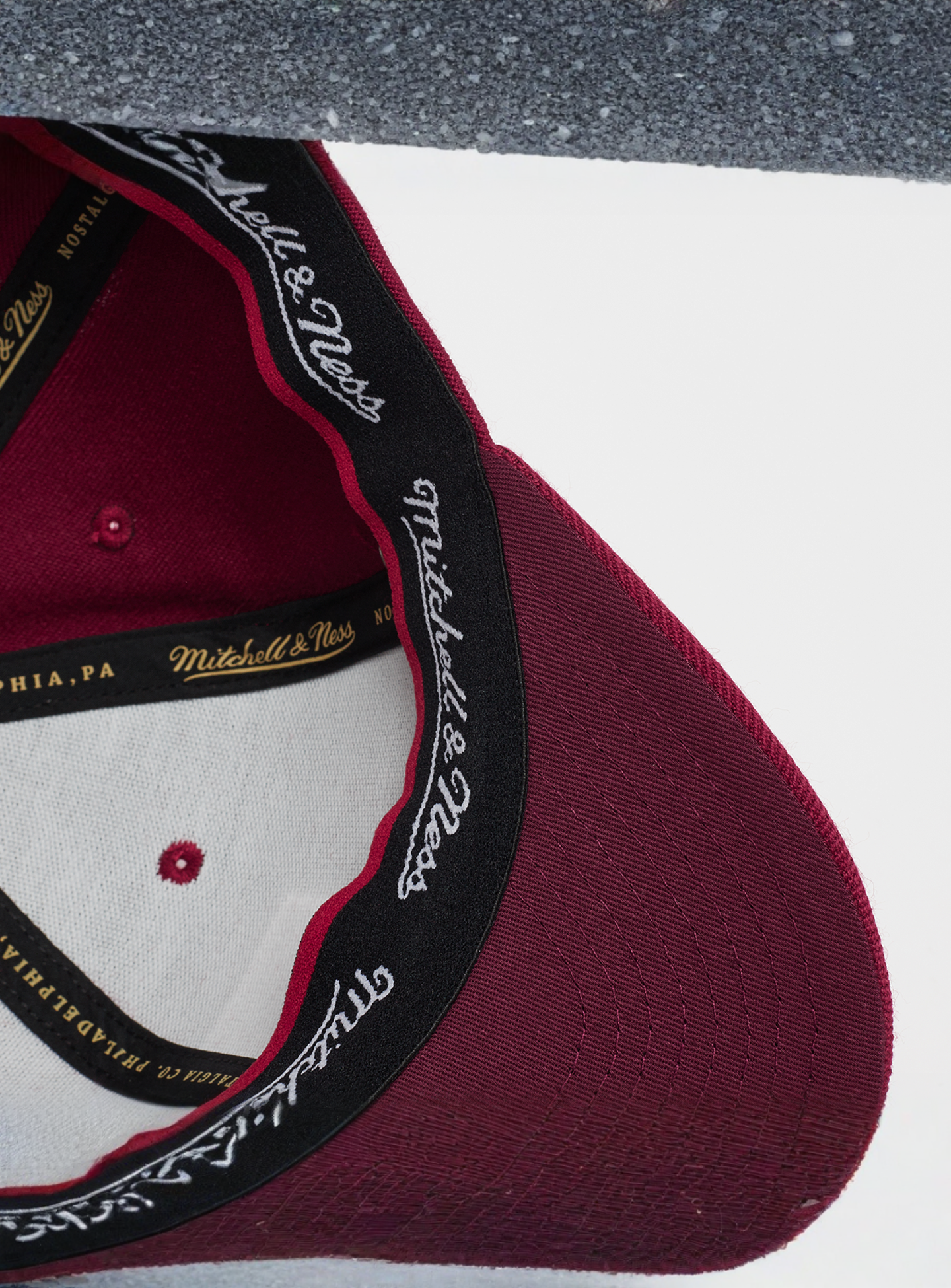 Mitchell & Ness, Rubber Patch Classic Red Own Brand, red, Image 3 of 4