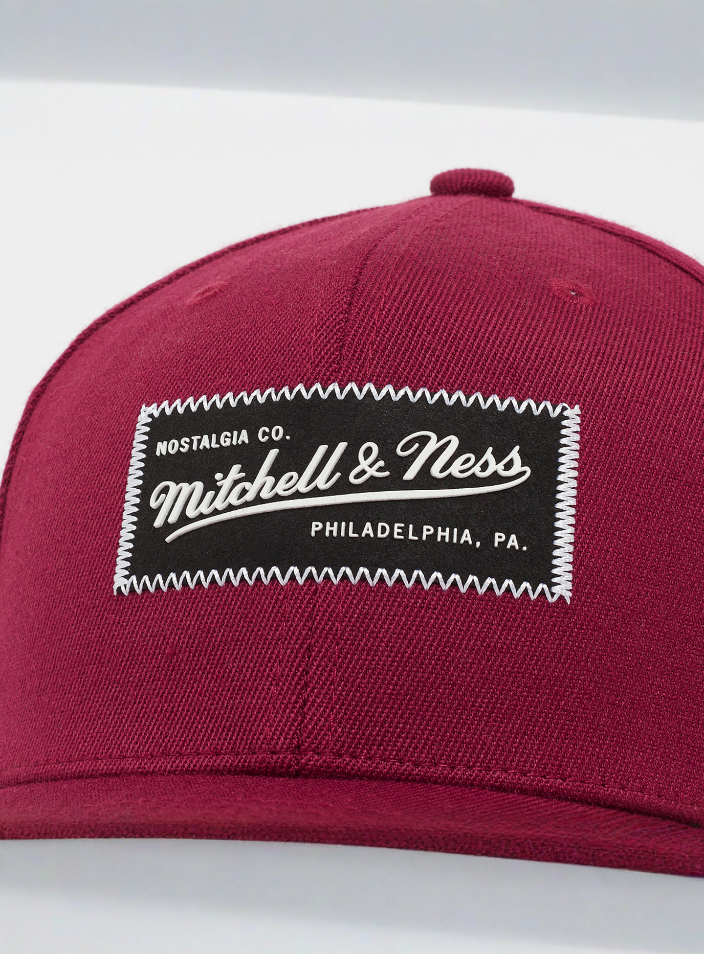 Mitchell & Ness, Rubber Patch Classic Red Own Brand, red, Image 4 of 4