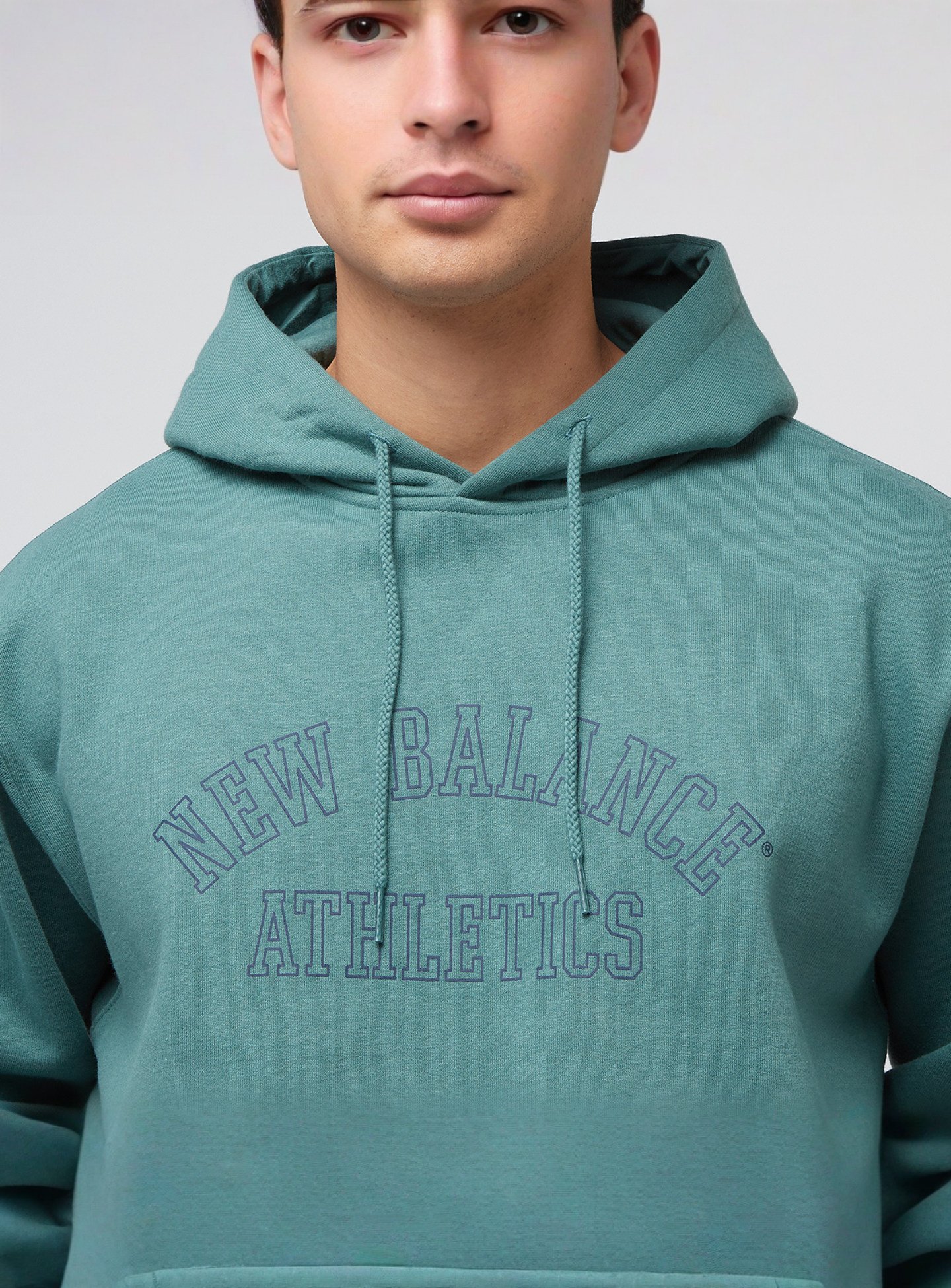 New Balance, Graphic Hoodie, green, Image 3 of 4
