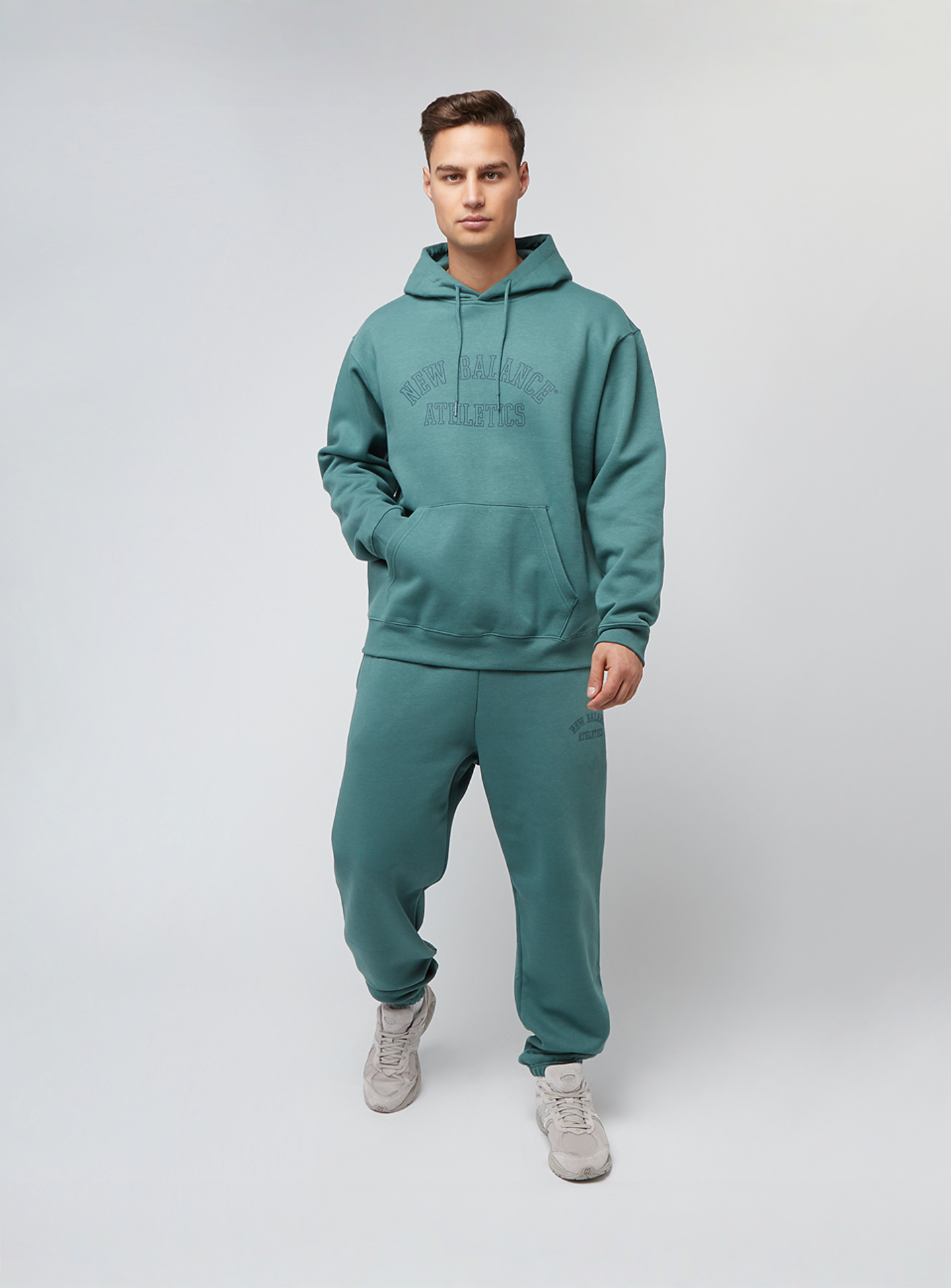 New Balance, Graphic Hoodie, green, Image 4 of 4