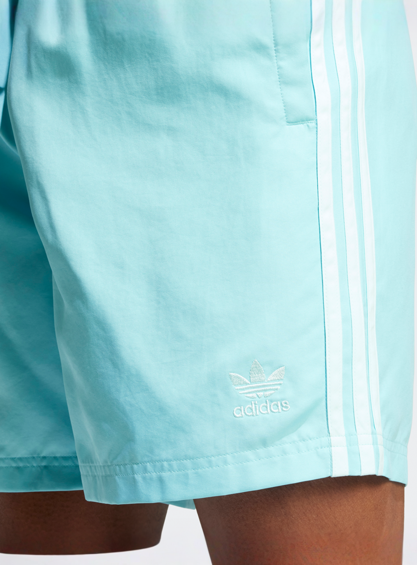 adidas Originals, 3-Streifen Schwimmshorts, blue, Image 3 of 5
