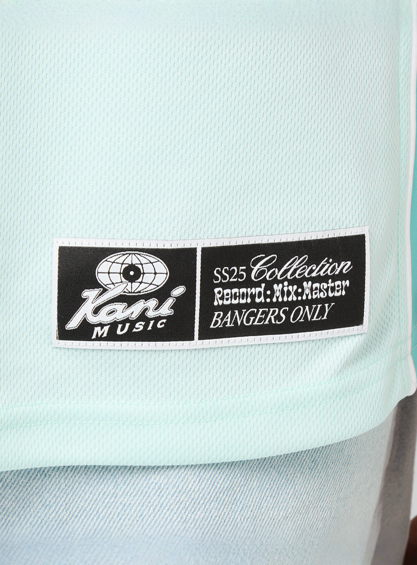 Karl Kani, Signature Colorblock Basketball Jersey, turquoise, Image 4 of 7