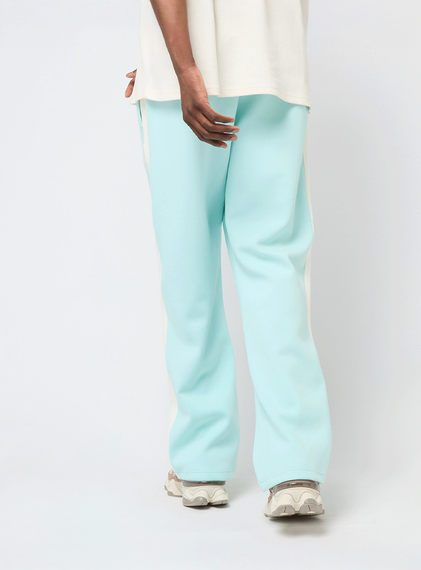 Karl Kani, Sidestripe Trackpants, turquoise, Image 2 of 6