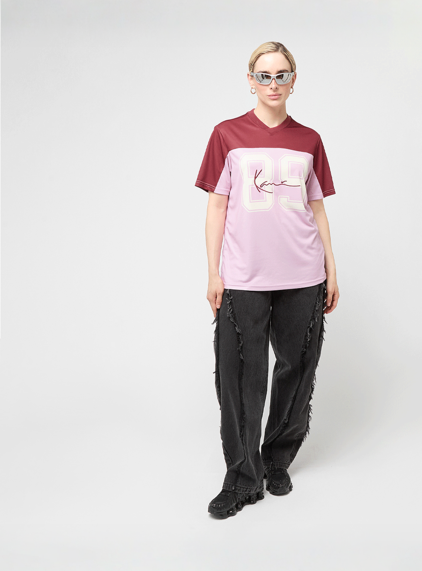 Karl Kani, Signature Mesh Jersey, light pink, Image 5 of 5