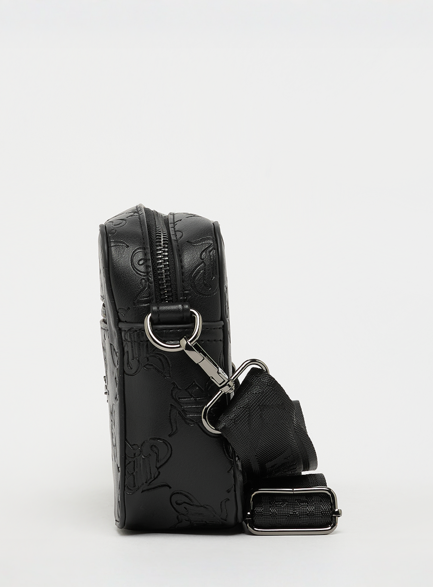 Karl Kani, Metal Signature All Over Print Messenger Bag, black, Image 2 of 7