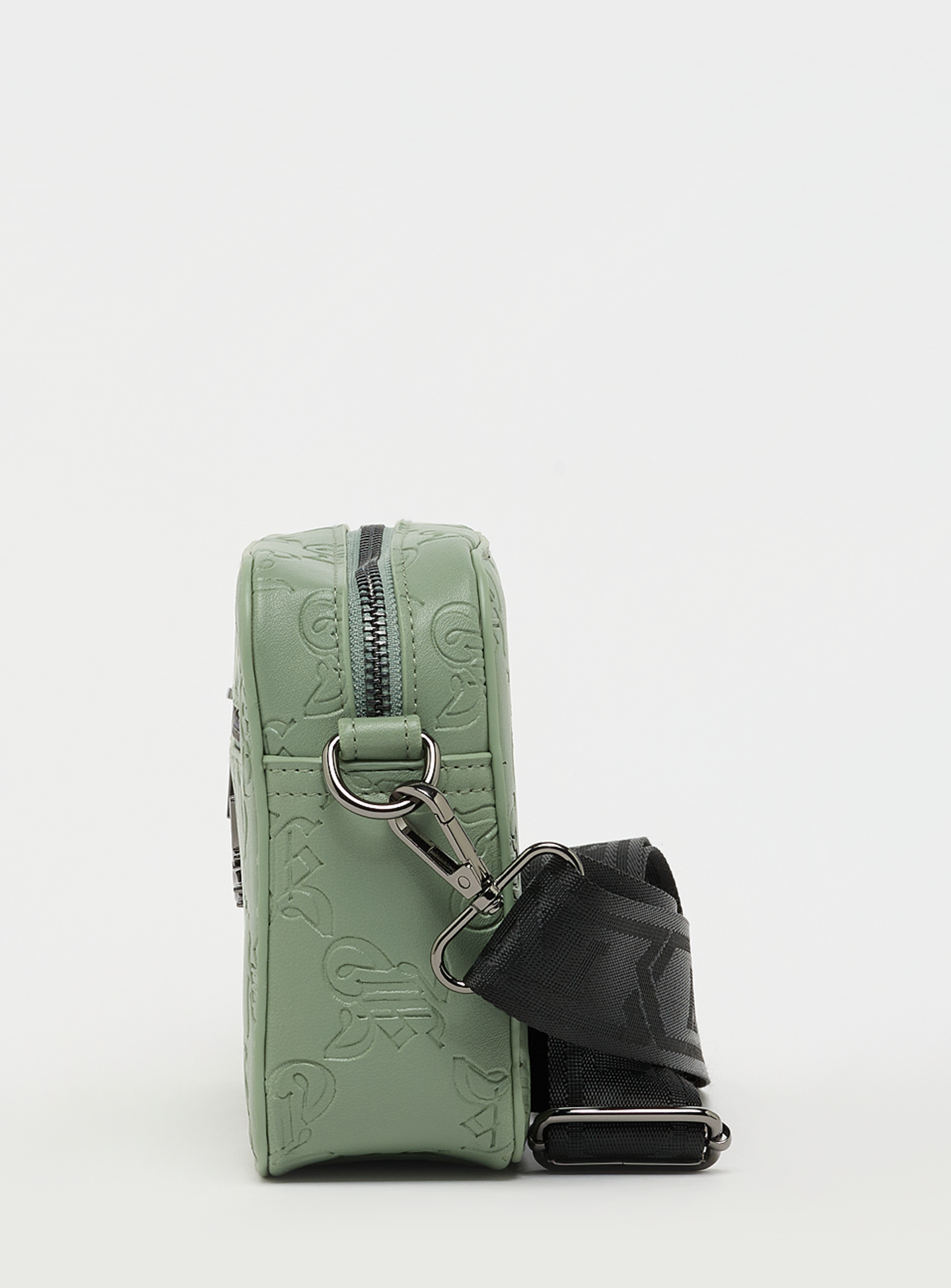 Karl Kani, Metal Signature All Over Print Messenger Bag, green, Image 2 of 7