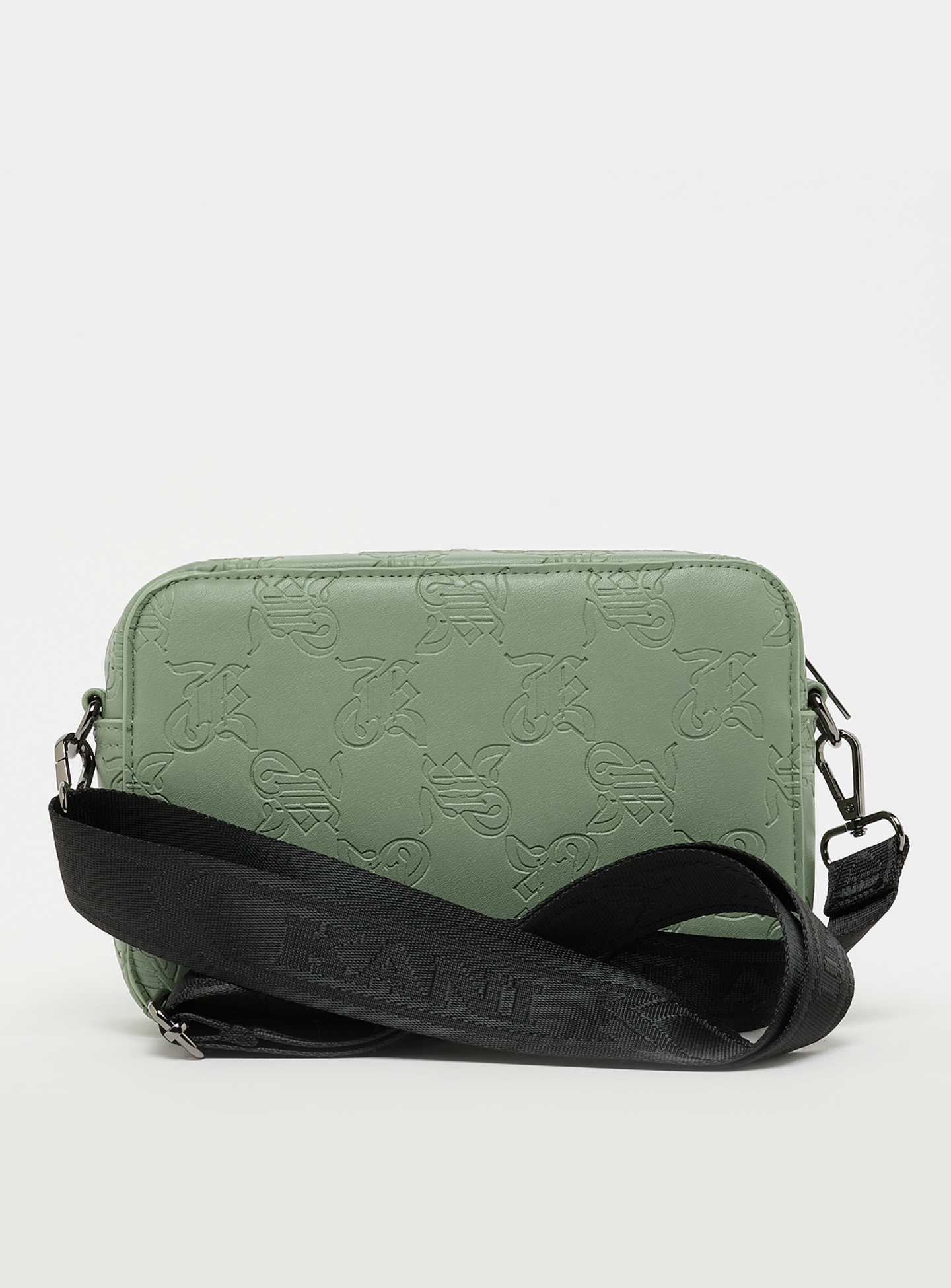 Karl Kani, Metal Signature All Over Print Messenger Bag, green, Image 3 of 7