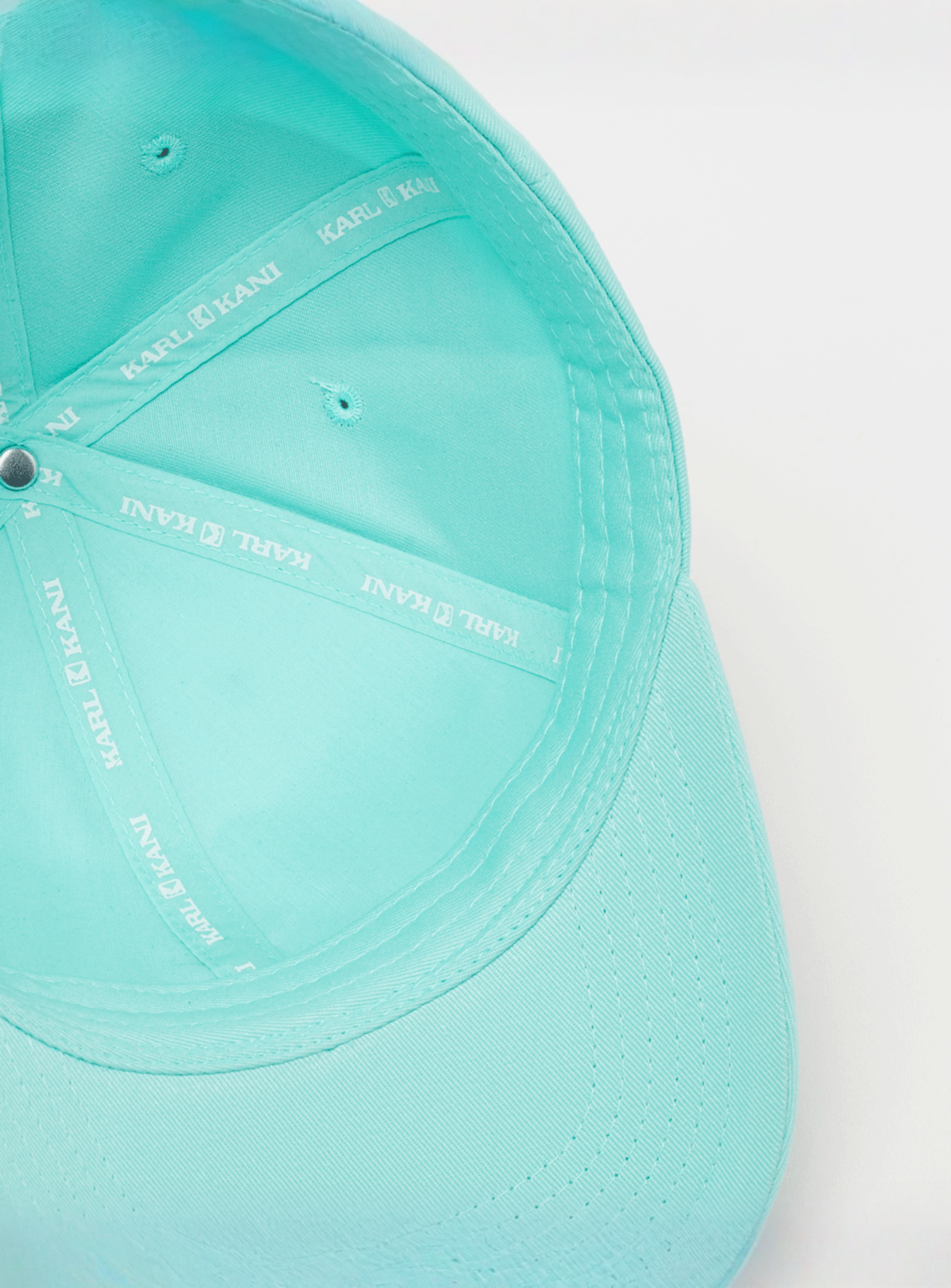 Karl Kani, Signature Baseball Cap, turquoise, Image 3 of 4