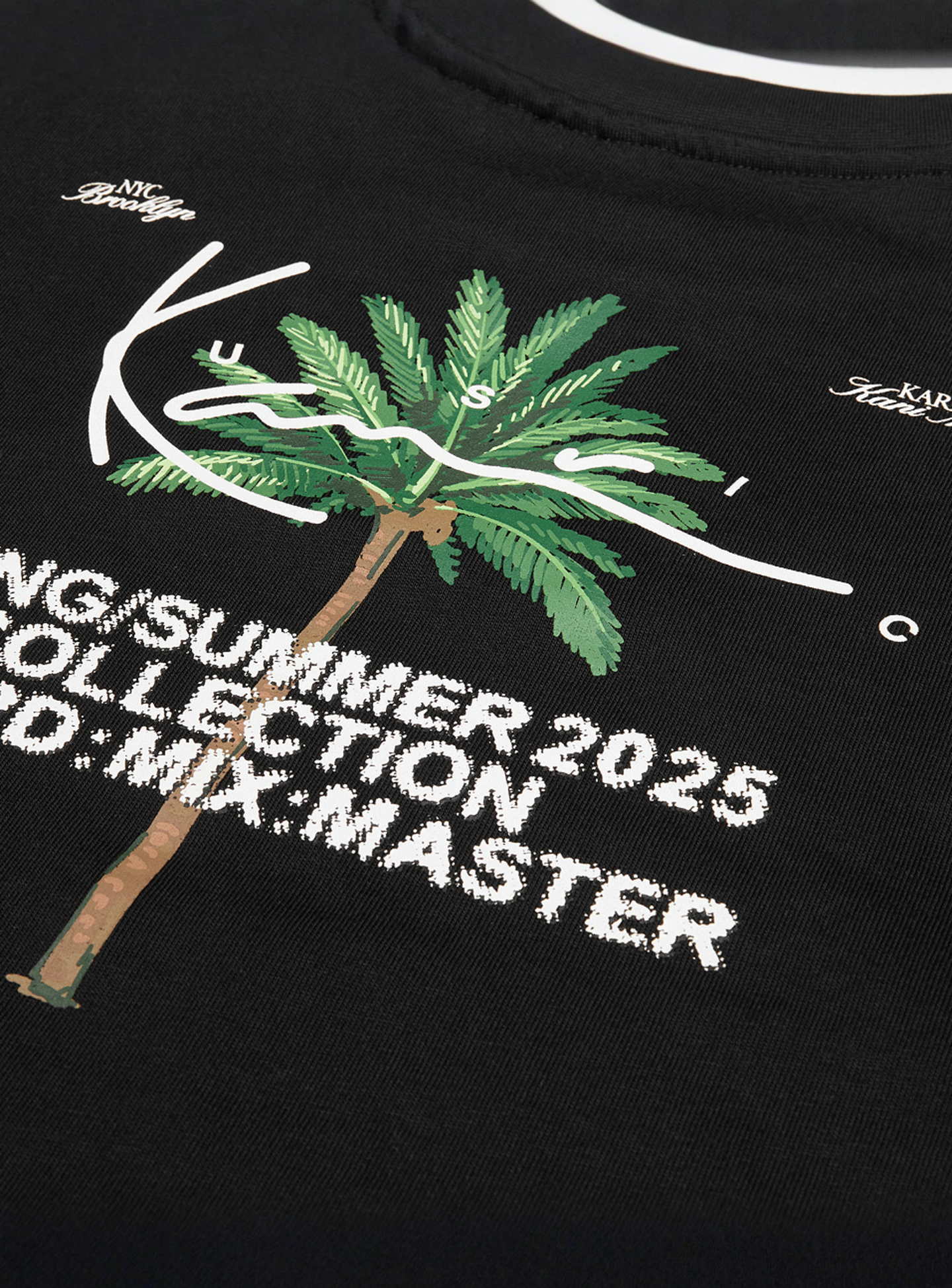 Karl Kani, Signature Palm Print T-Shirt Junior, black, Image 4 of 4