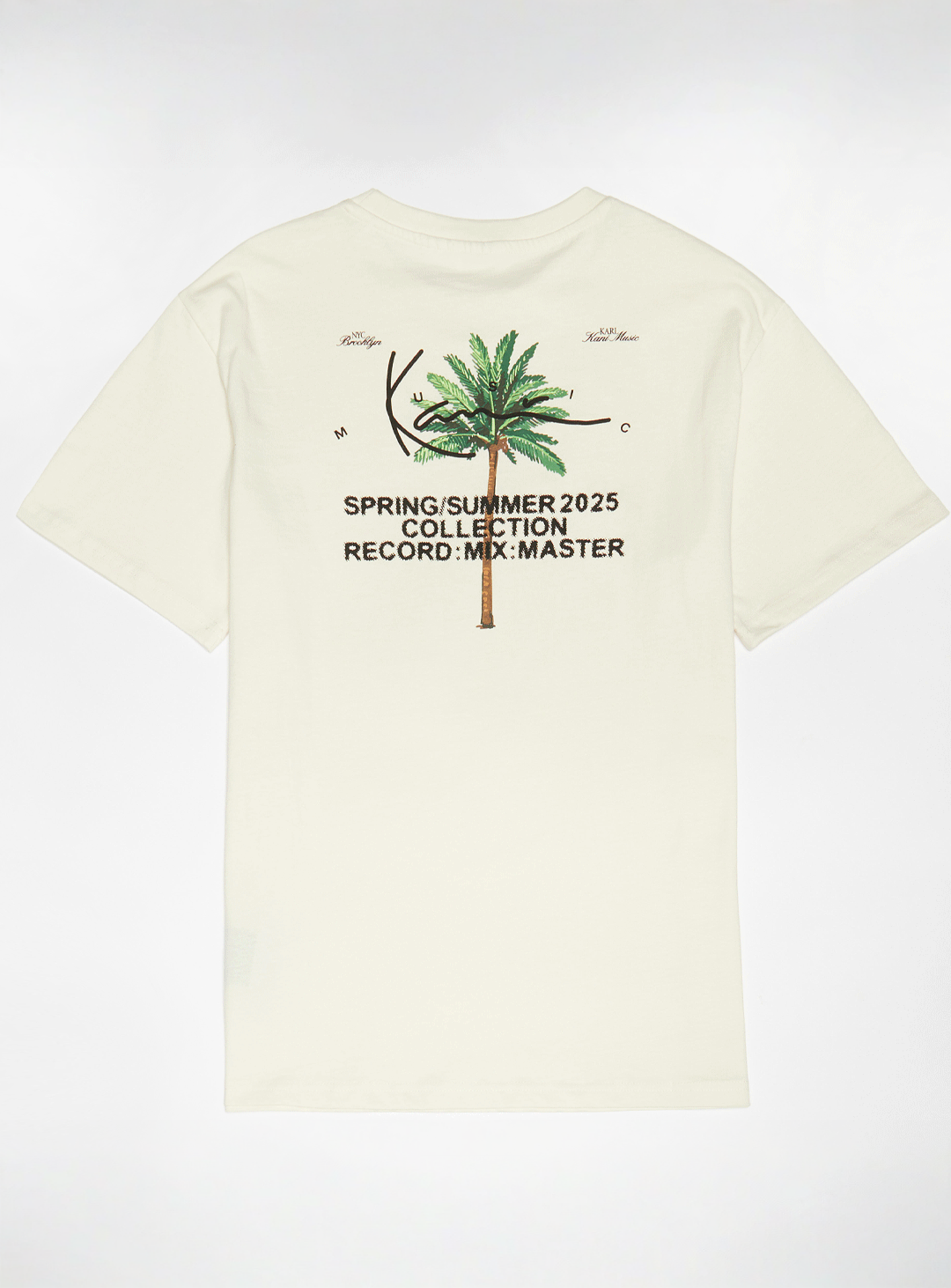 Karl Kani, Signature Palm Print T-Shirt Junior, beige, Image 1 of 4