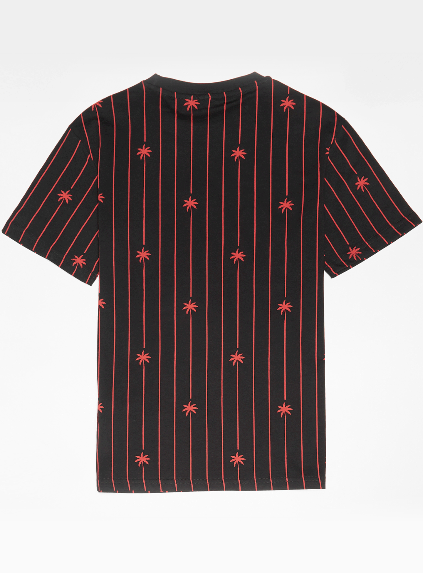 Karl Kani, Signature Palm Pinstripe T-Shirt Junior, black, Image 2 of 3