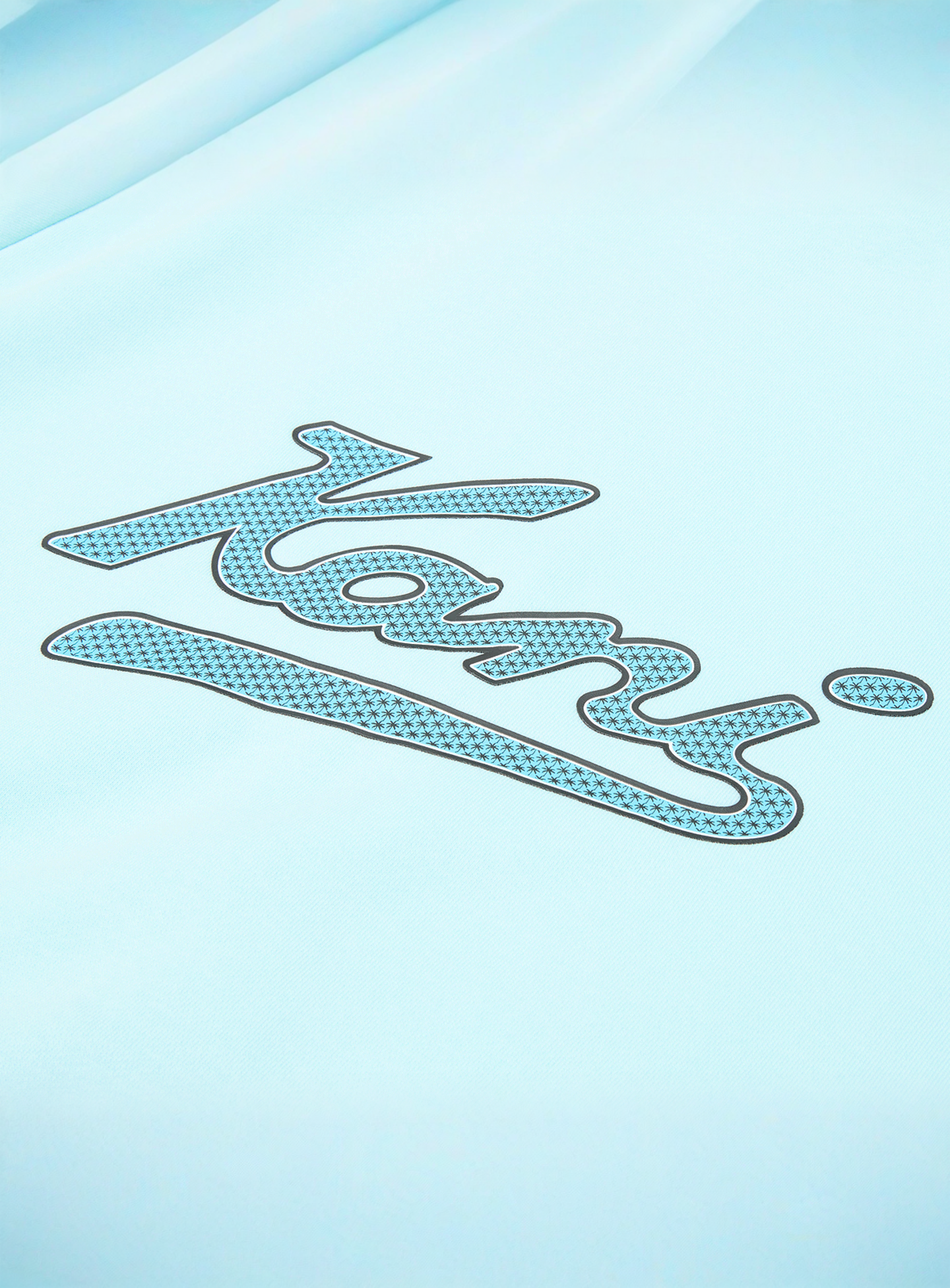 Karl Kani, Varsity Palm Print Zip Hoodie Junior, blue, Image 5 of 5