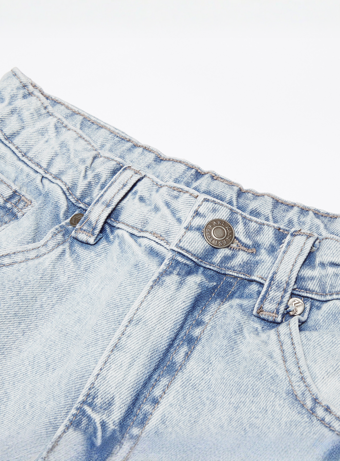 Karl Kani, Patches Jorts Junior, blue, Image 3 of 4