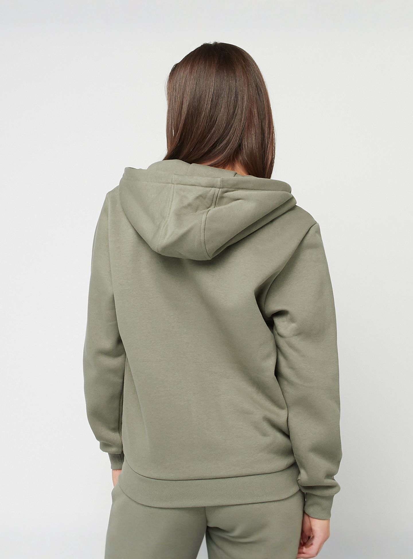 Urban Classics, Fluffy Zip Hoody, green, Image 2 of 4