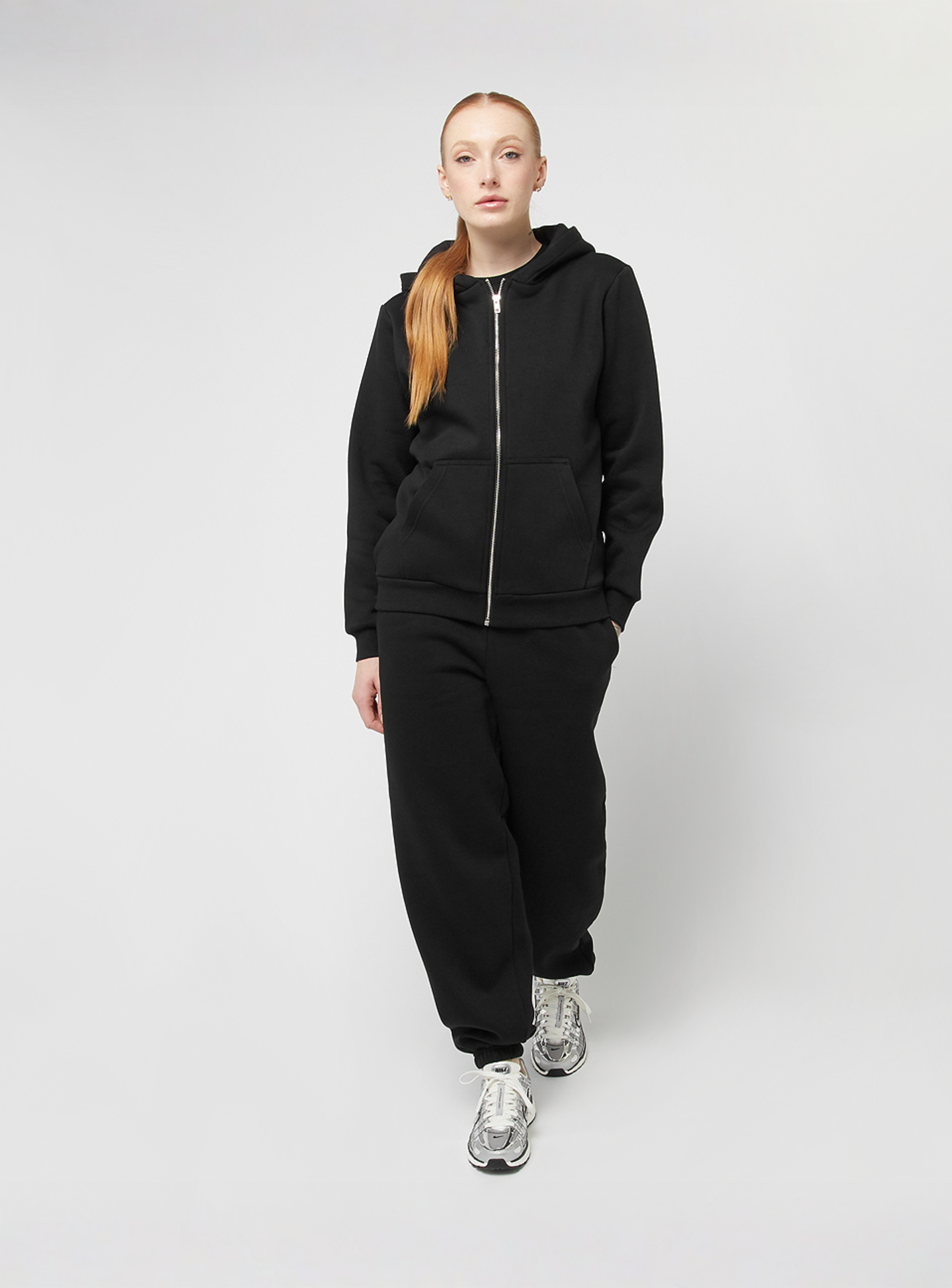 Urban Classics, Fluffy Sweatpants, black, Image 4 of 4