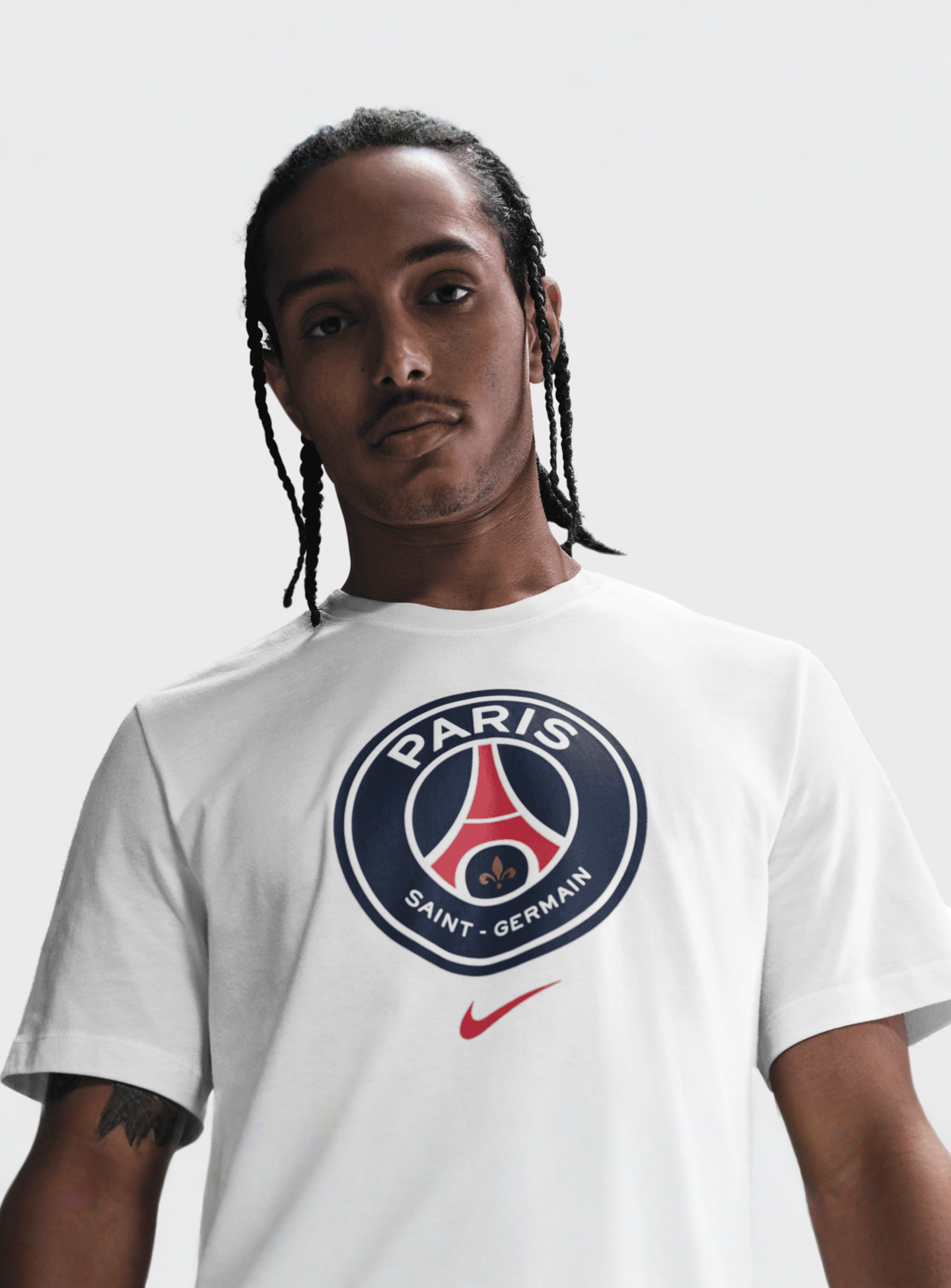 Nike, PSG Crest Tee, white, Image 3 of 3