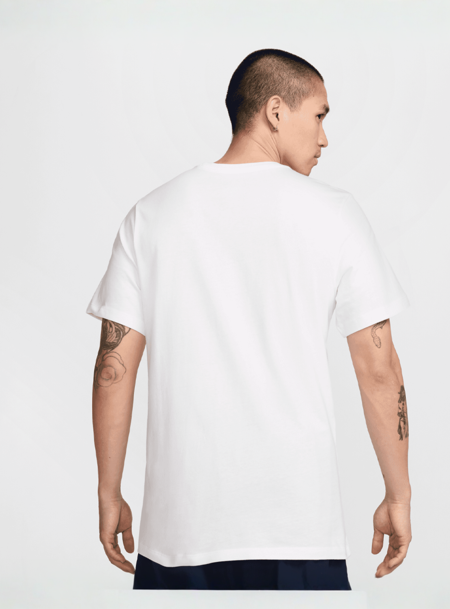 Nike, PSG Wordmark Tee, white, Image 2 of 5