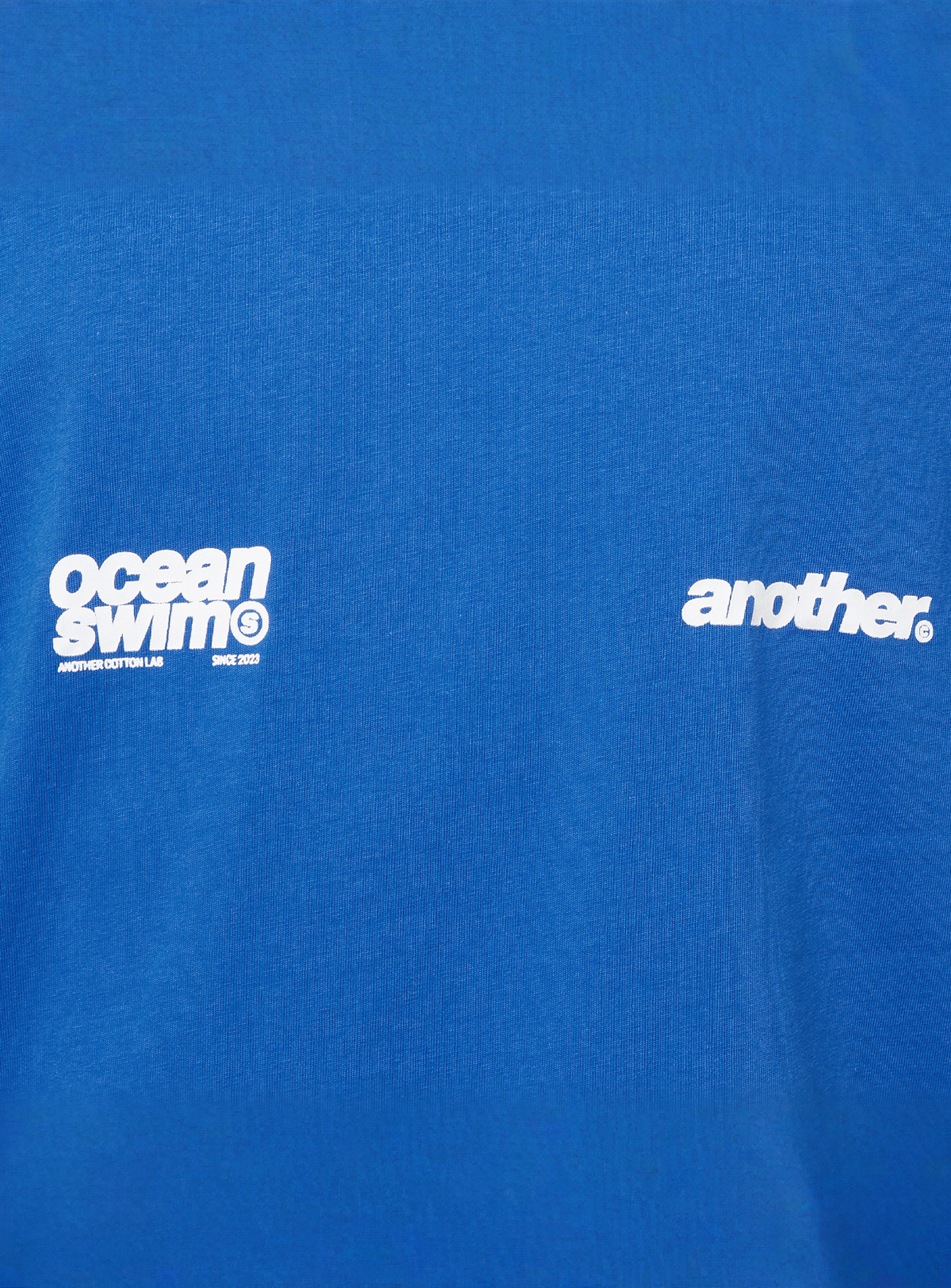 Another Cotton Lab, Ocean Swim Oversized T-Shirt, blue, Image 3 of 5