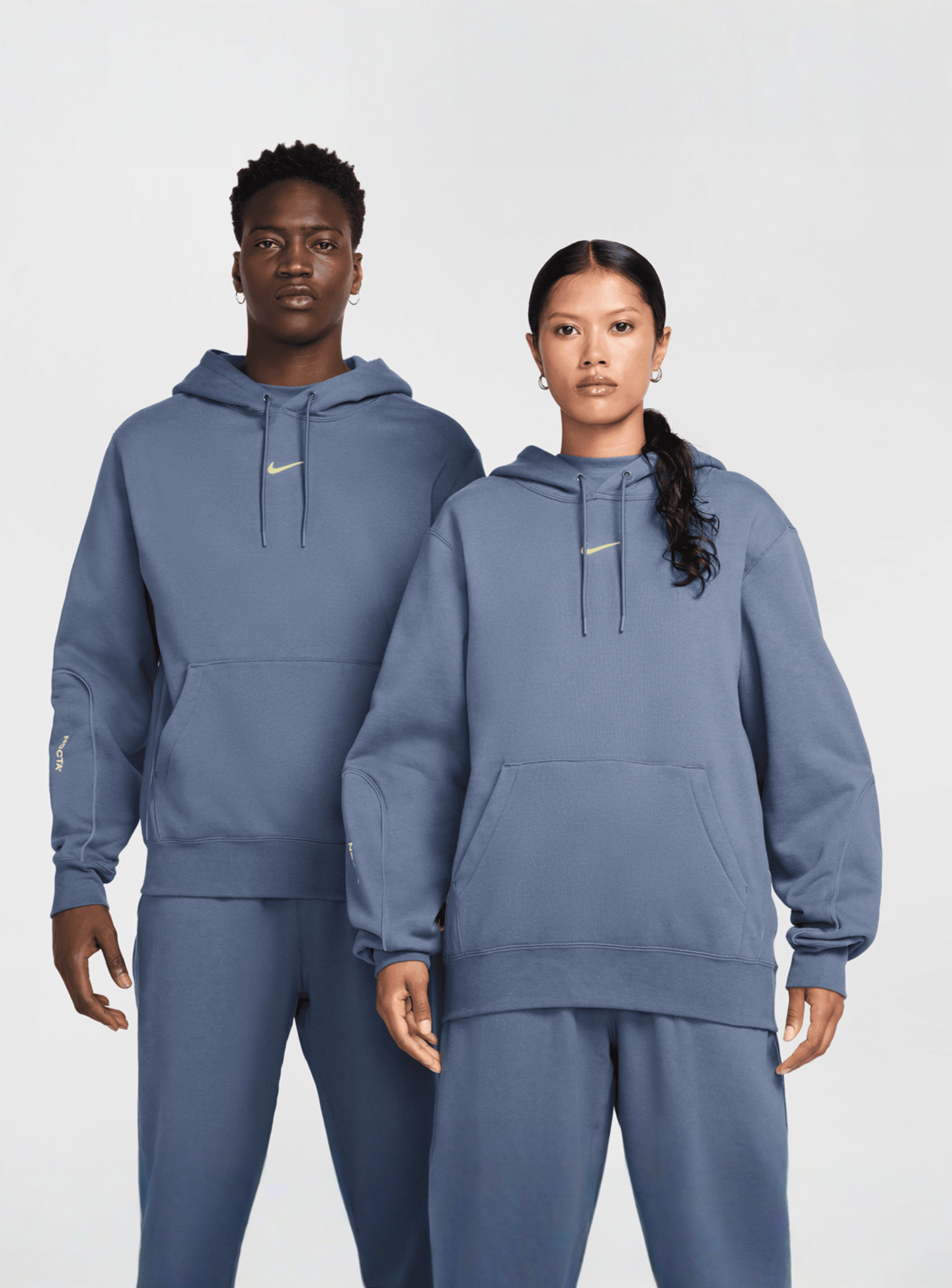 Nike Nocta, NRG CS Fleece Hoodie, blue, Image 1 of 9