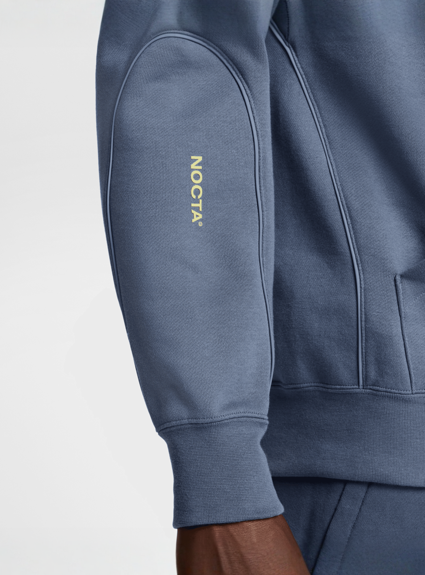 Nike Nocta, NRG CS Fleece Hoodie, blue, Image 4 of 9