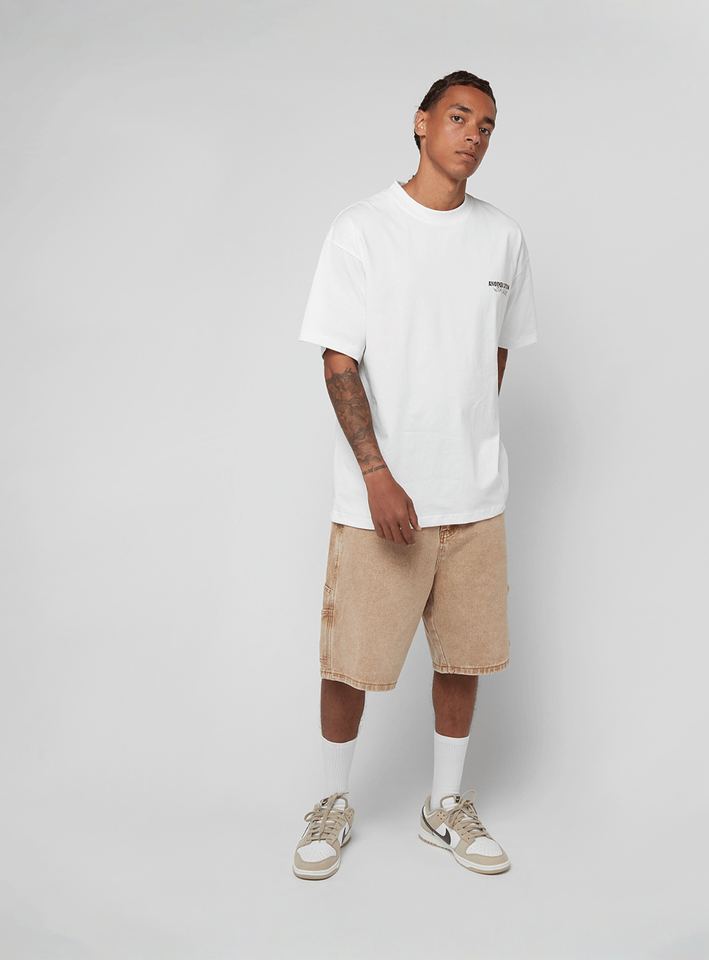 Another Cotton Lab, Getaway Oversized Tshirt, white, Image 5 of 5