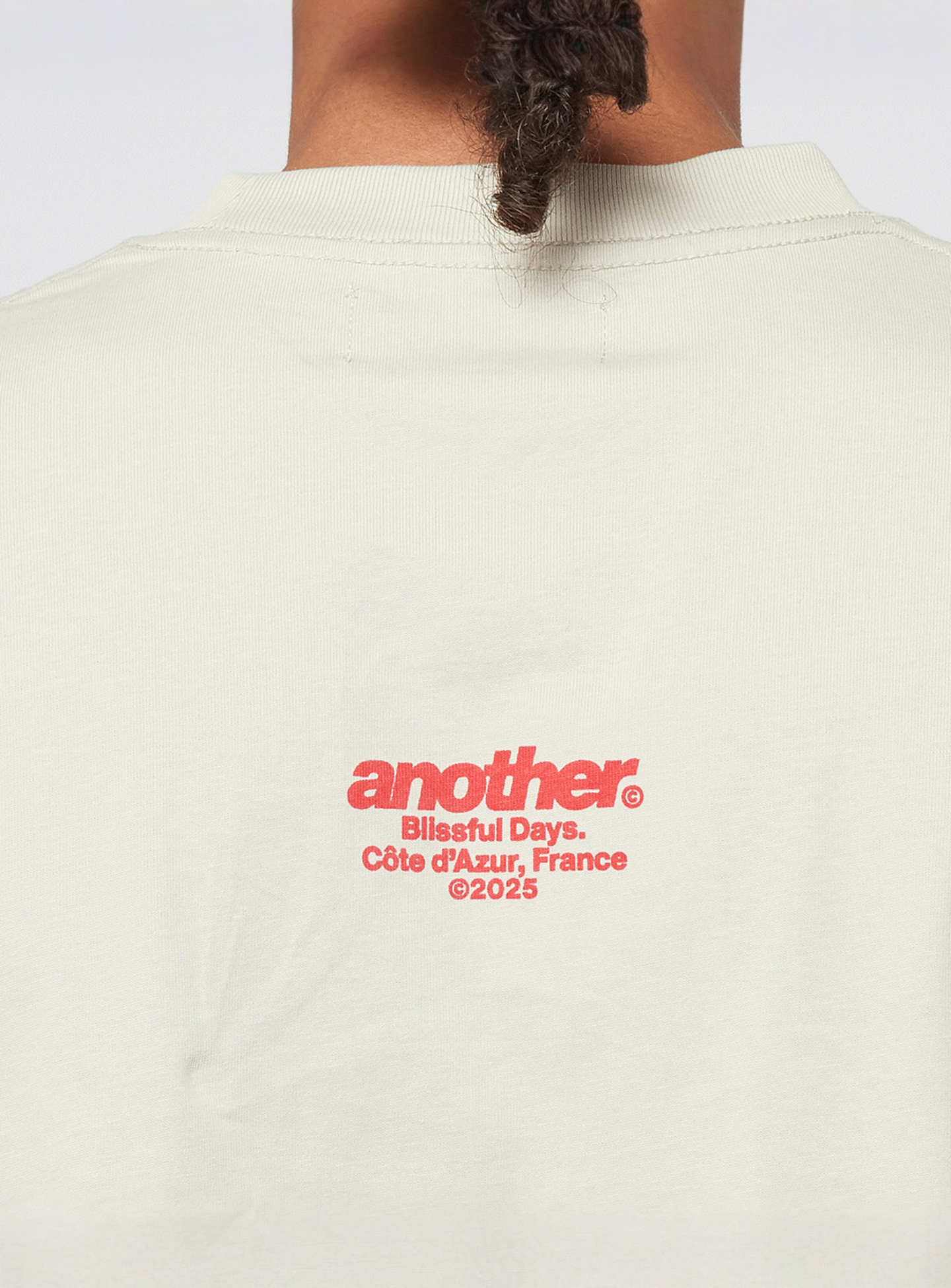 Another Cotton Lab, Blissful Days Oversized T-Shirt, beige, Image 4 of 5